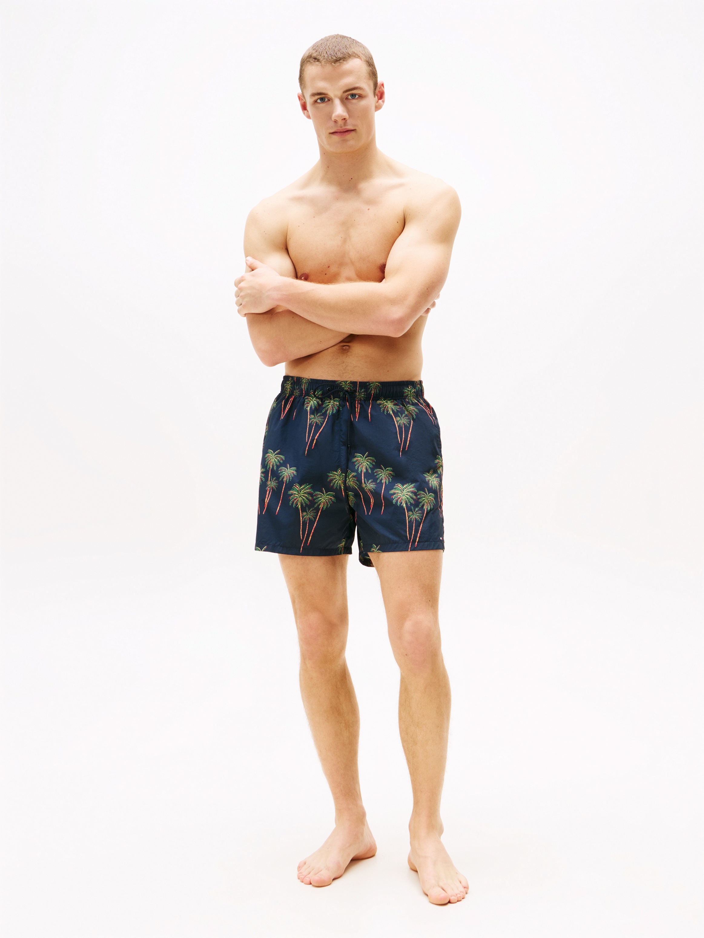 Tommy Hilfiger Swimwear Badeshorts »MEDIUM DRAWSTRING PRINT«, mit Muster