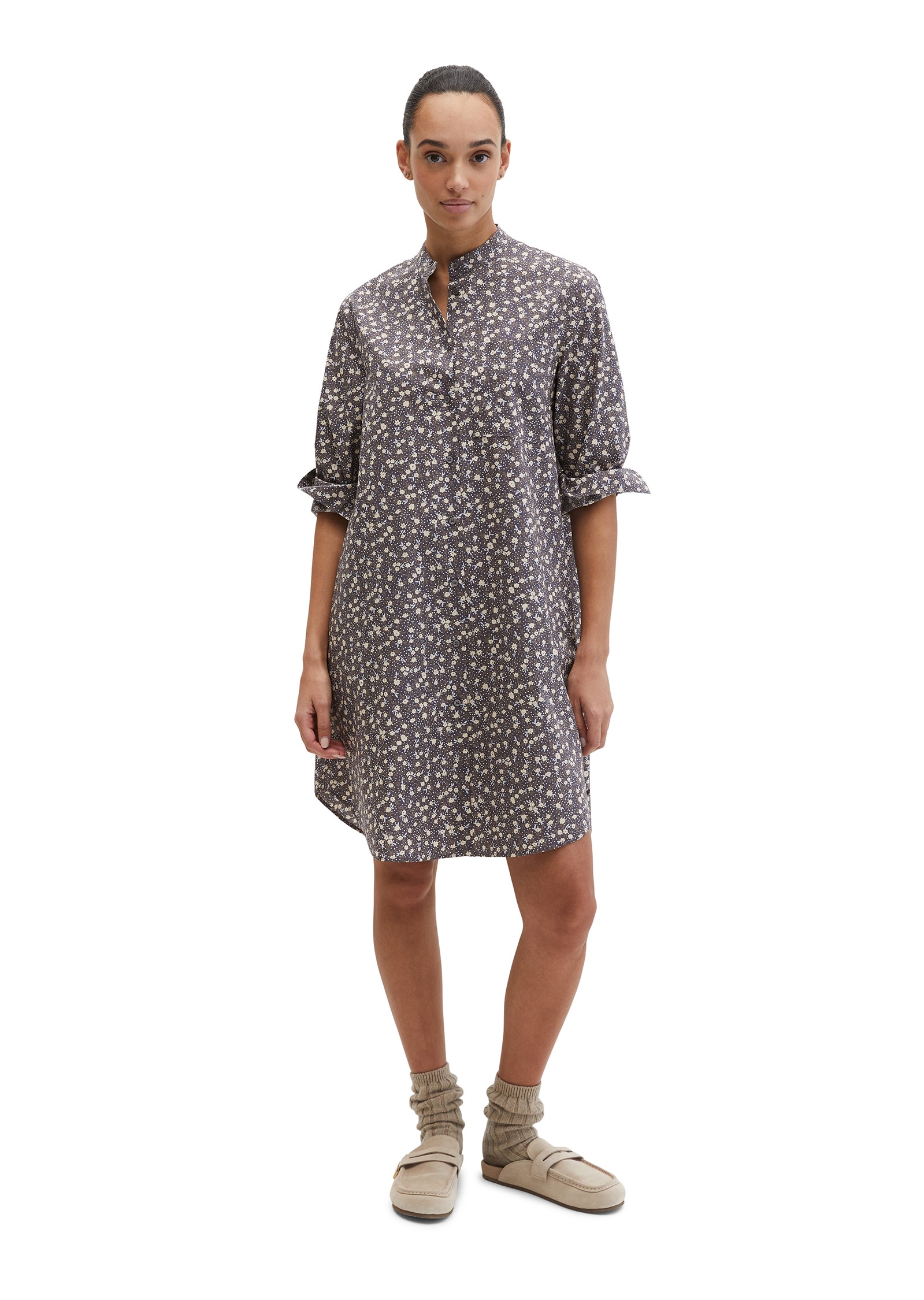 Marc O'Polo Hemdblusenkleid »aus Papertouch-Popeline«