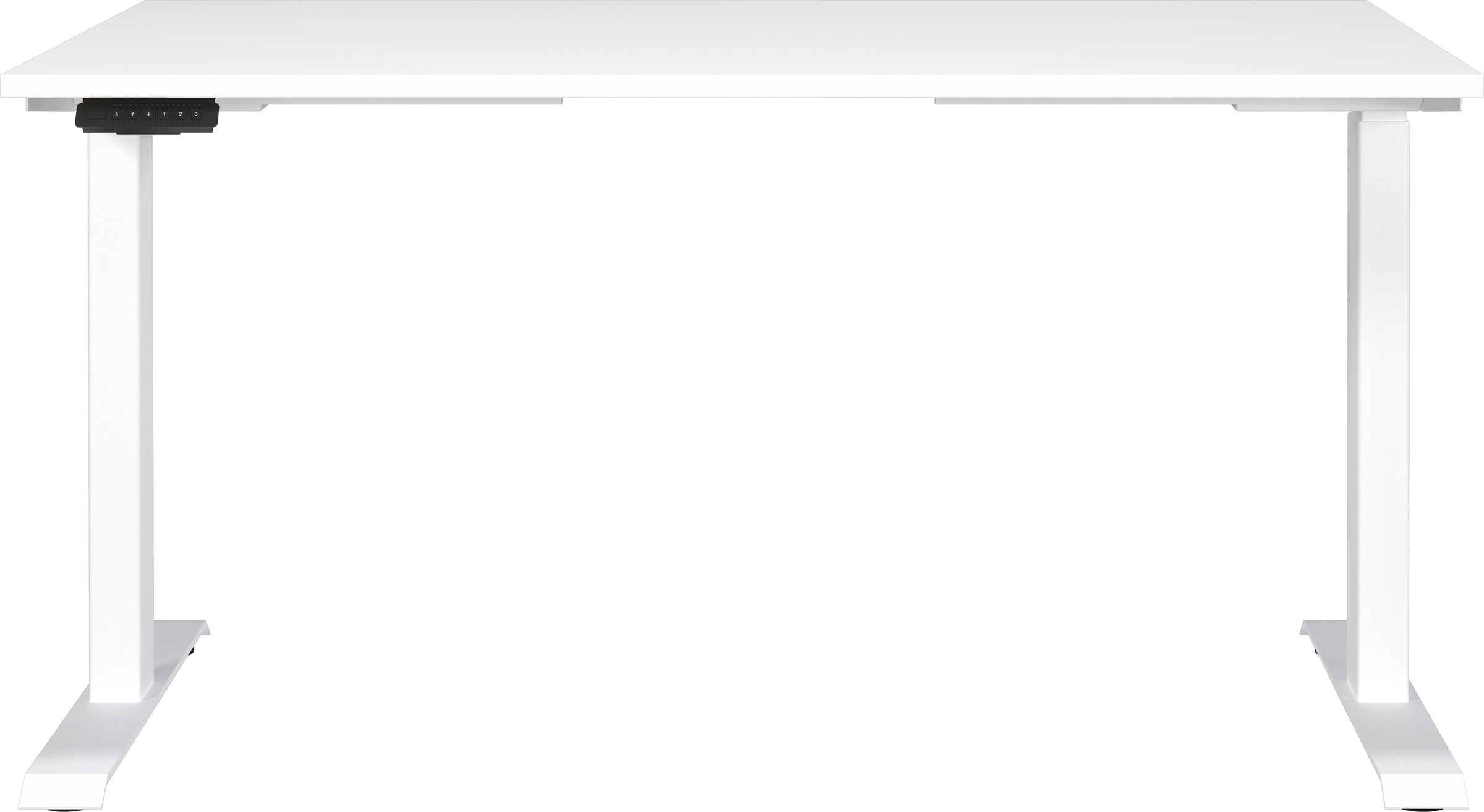 Thumbnail - GERMANIA Büromöbel-Set "Mailand, inkl. Schreibtisch (elektr. höhenverstellbar) & Rollcontainer" 2 Stk. tlg. Breitenvaria...