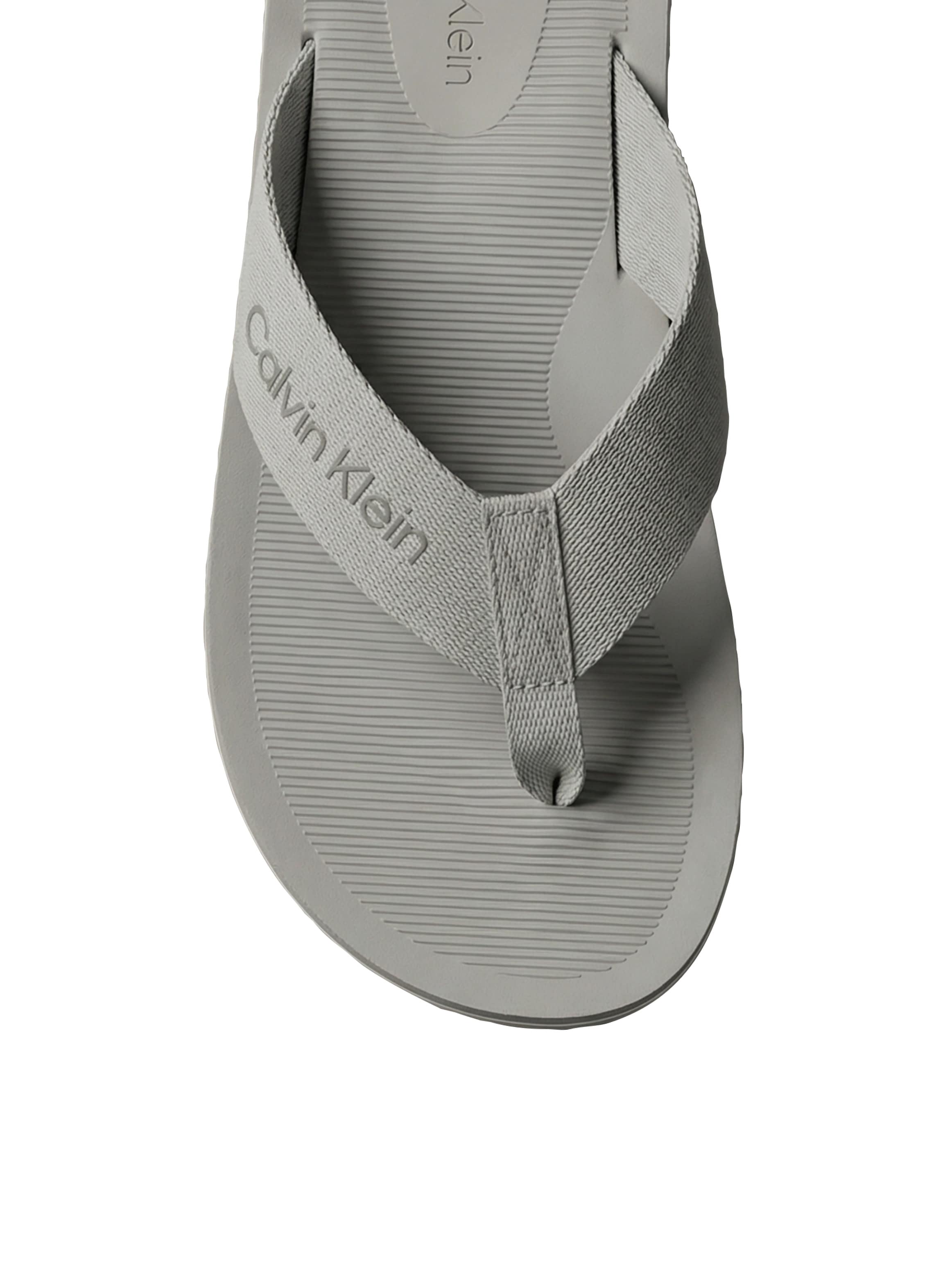 Calvin Klein Zehentrenner »CITY THONG SLIDE«  Strandschuh, Pool Slides, Badeschuh, Flat mit Logo