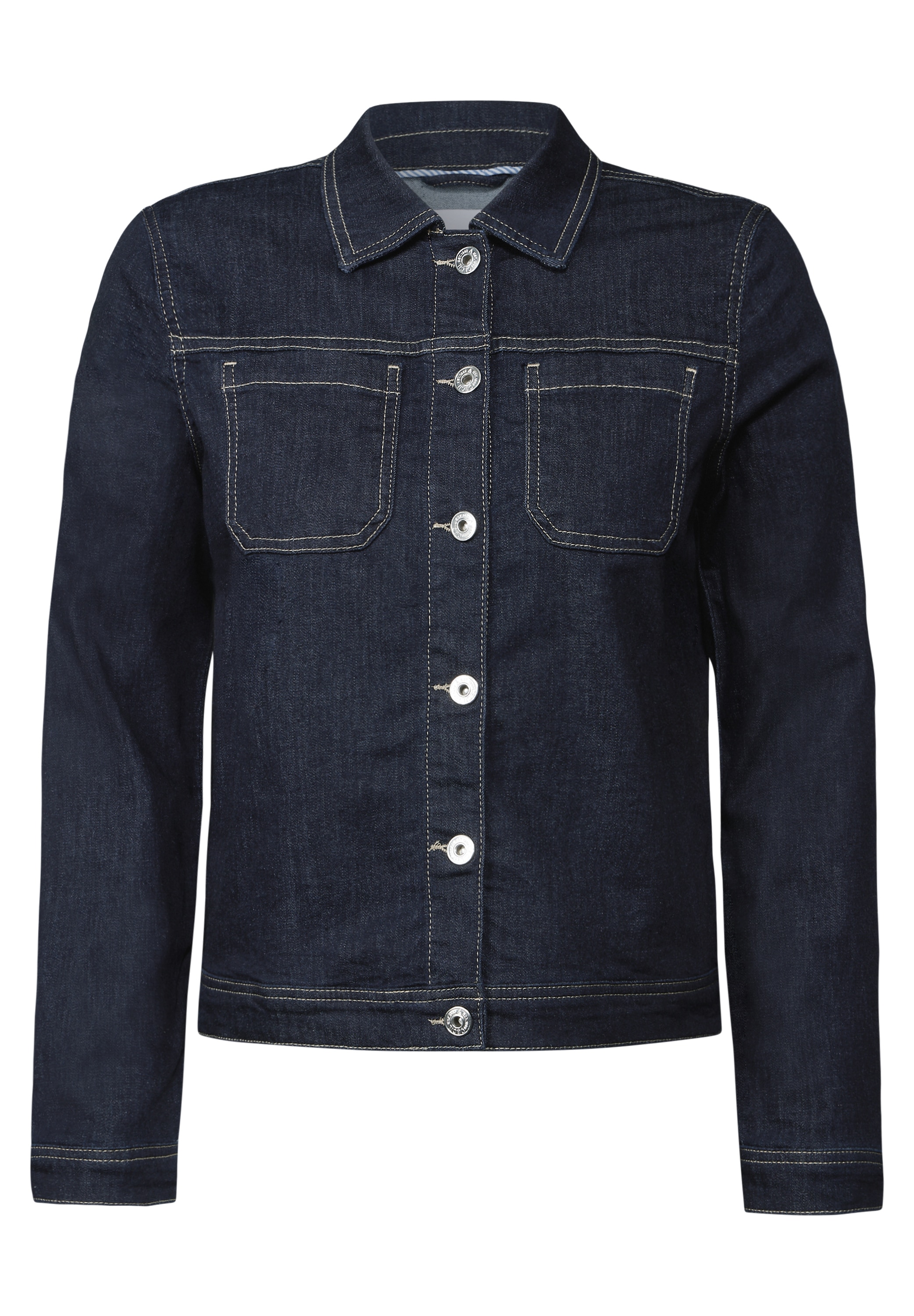 Cecil Jeansjacke, ohne Kapuze, aus Baumwolle mit Stretchanteil
