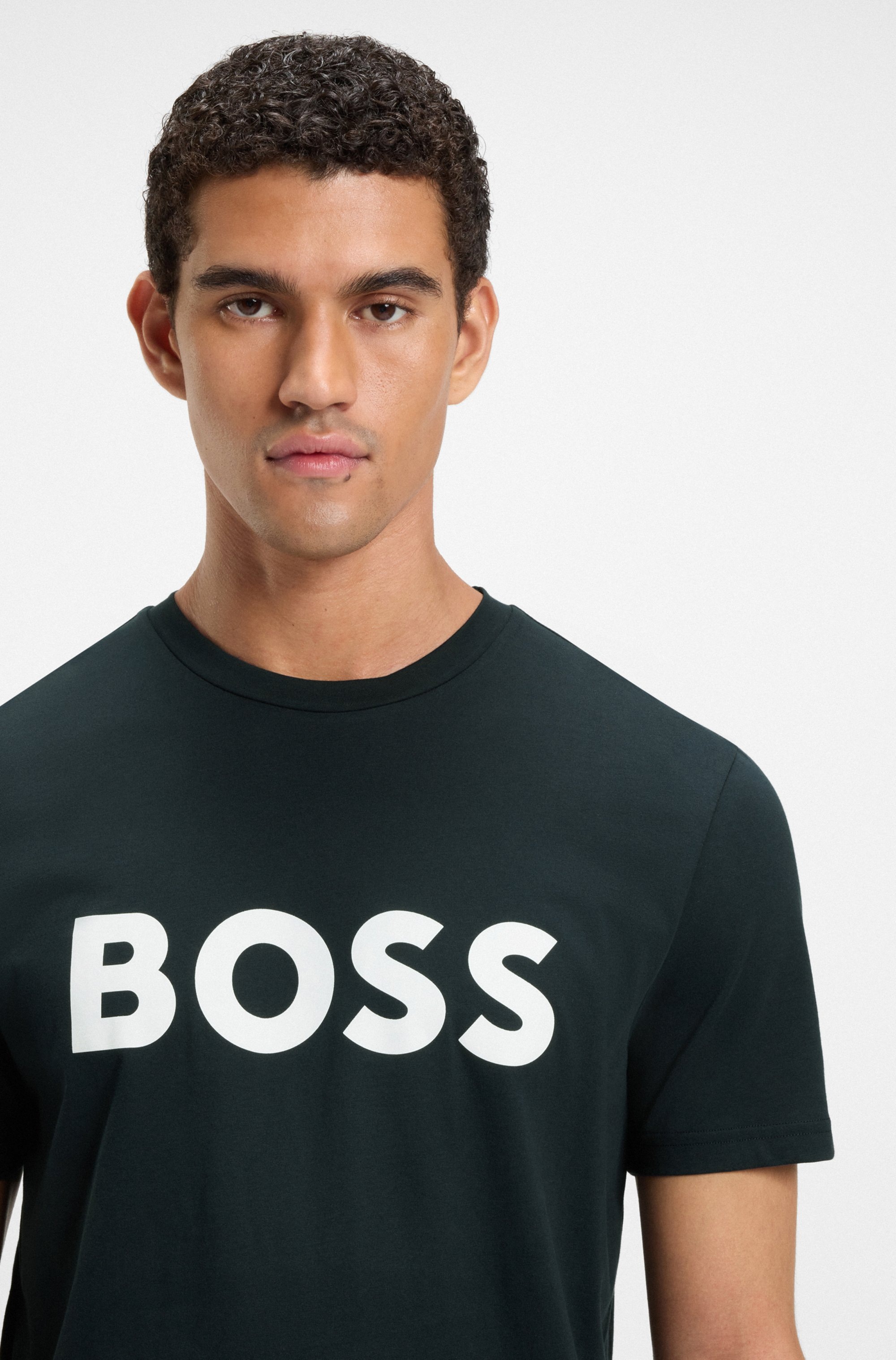 BOSS ORANGE T-Shirt »Thinking«, (1 tlg.), mit Logodruck
