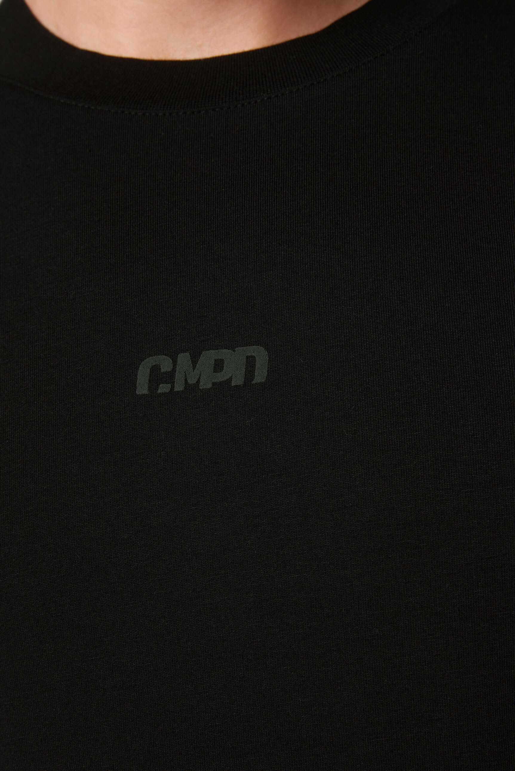 CMPD Rundhalsshirt, mit Necktape