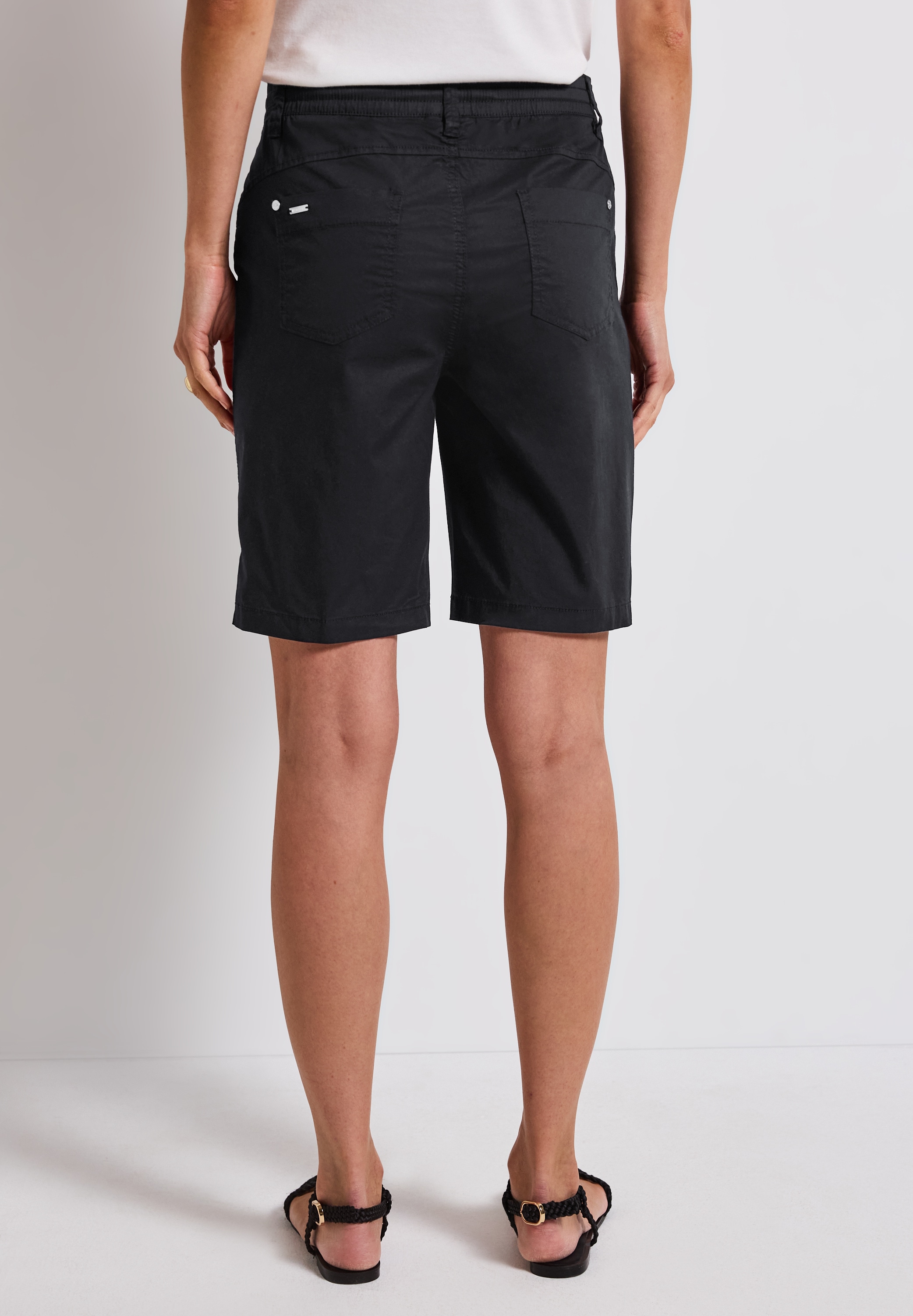 STREET ONE Bermudas, Middle Waist
