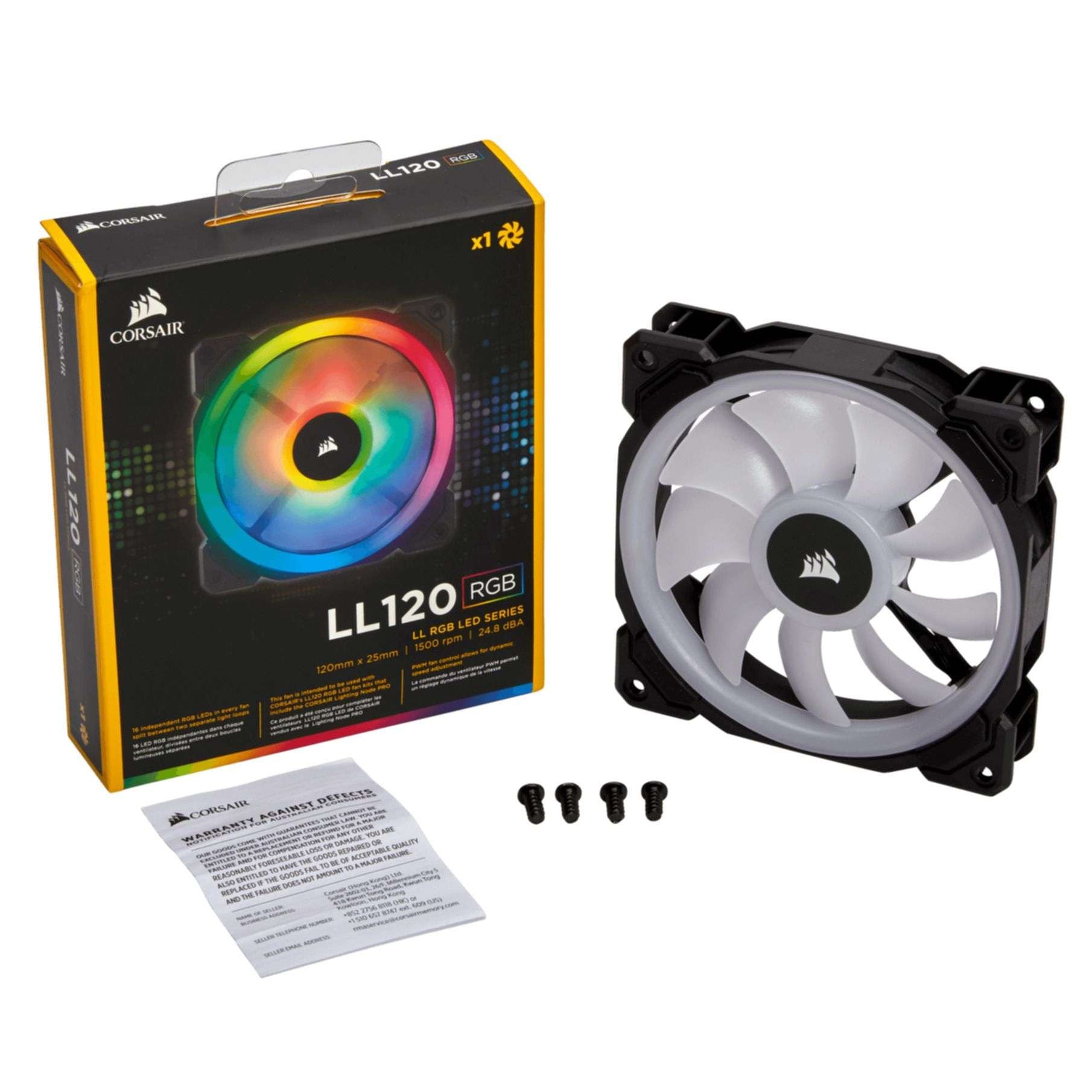 Corsair Gehäuselüfter »LL120 RGB«