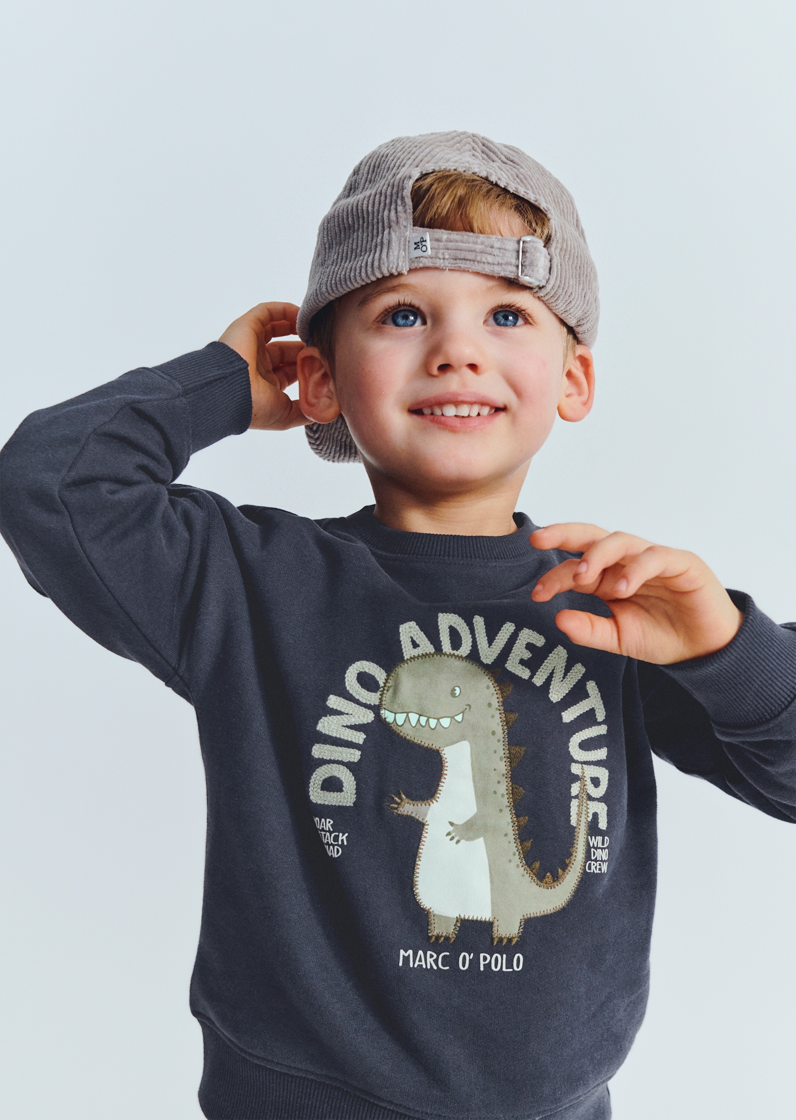 Marc OPolo Sweatshirt, Großer Dino-Print mit auffälligem Schriftzug