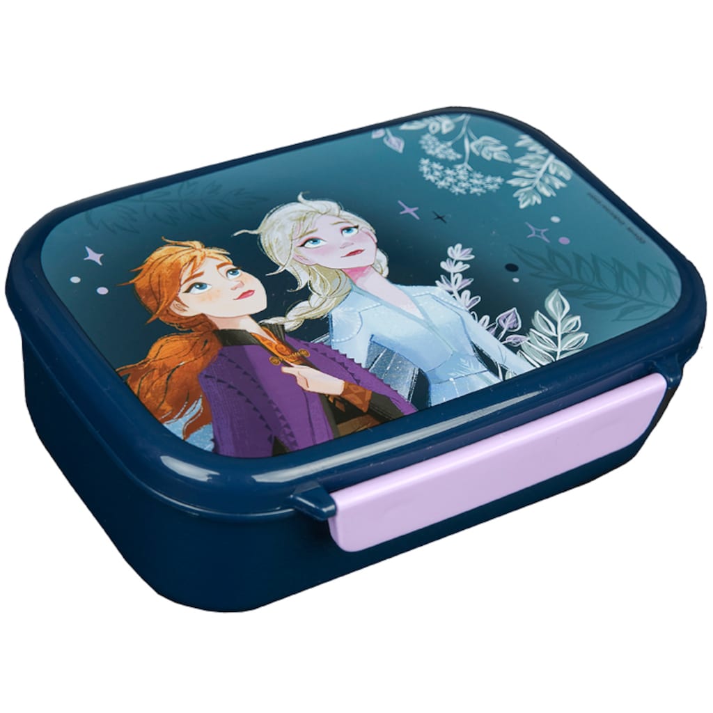 Scooli Lunchbox »Brotzeitdose & Trinkflasche, Frozen«, (Set, 2 tlg.)