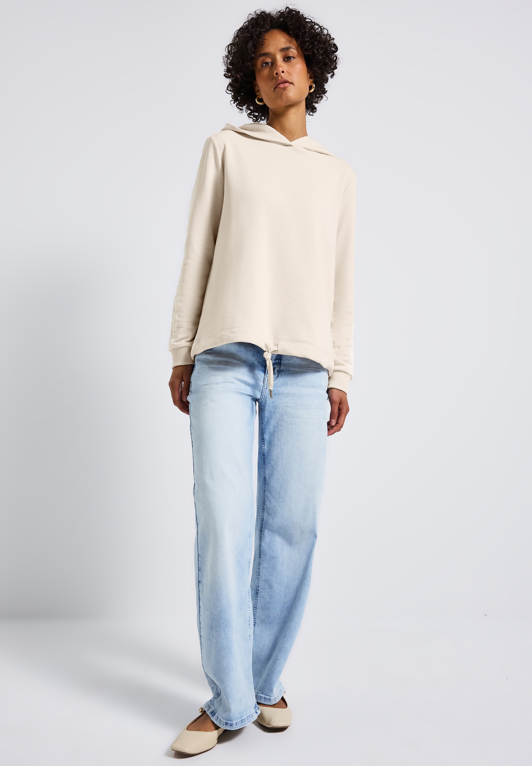 STREET ONE Hoodie, im soften Baumwoll-Mix