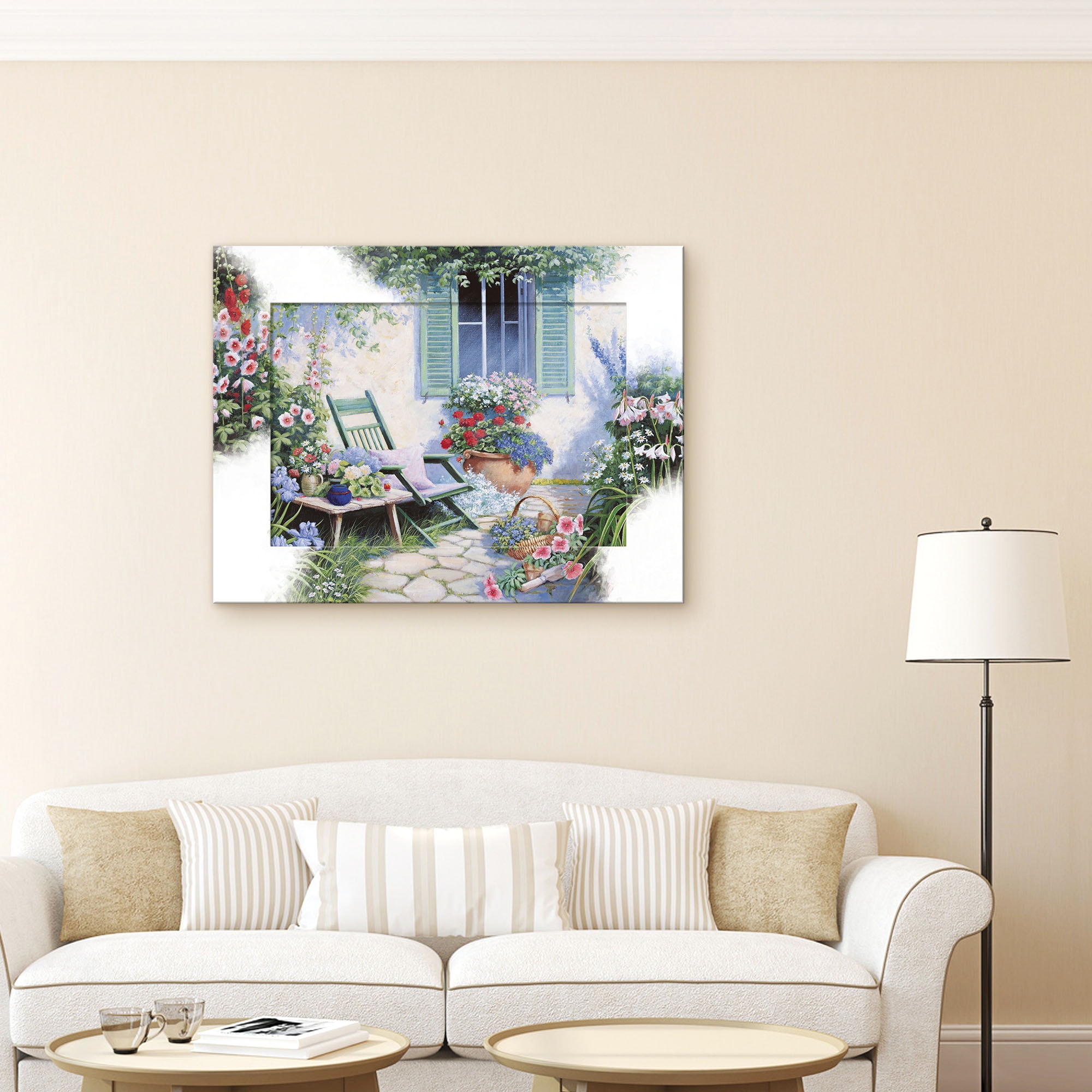 Artland Wandbild »Ein schöner Platz«, Garten, (1 St.)
