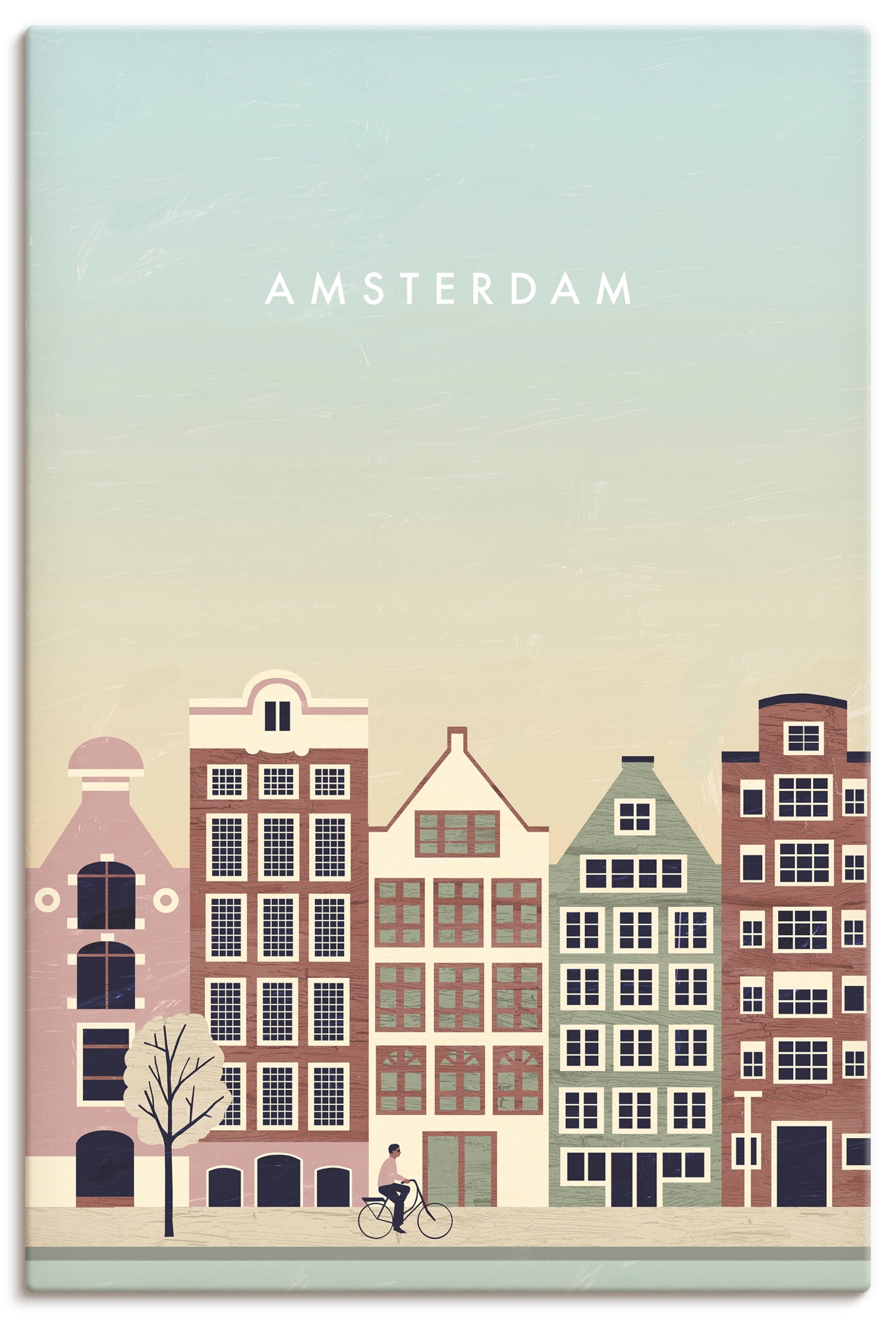 Artland Wandbild "Amsterdam" 1 Stk. tlg. als Alubild, Leinwandbild, Poster, Wandaufkleber in verschied. Größen