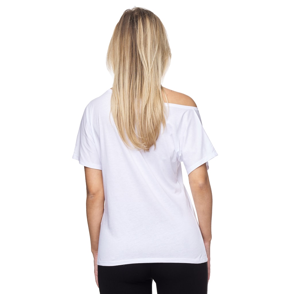 Decay T-Shirt, im One-Shoulder-Design