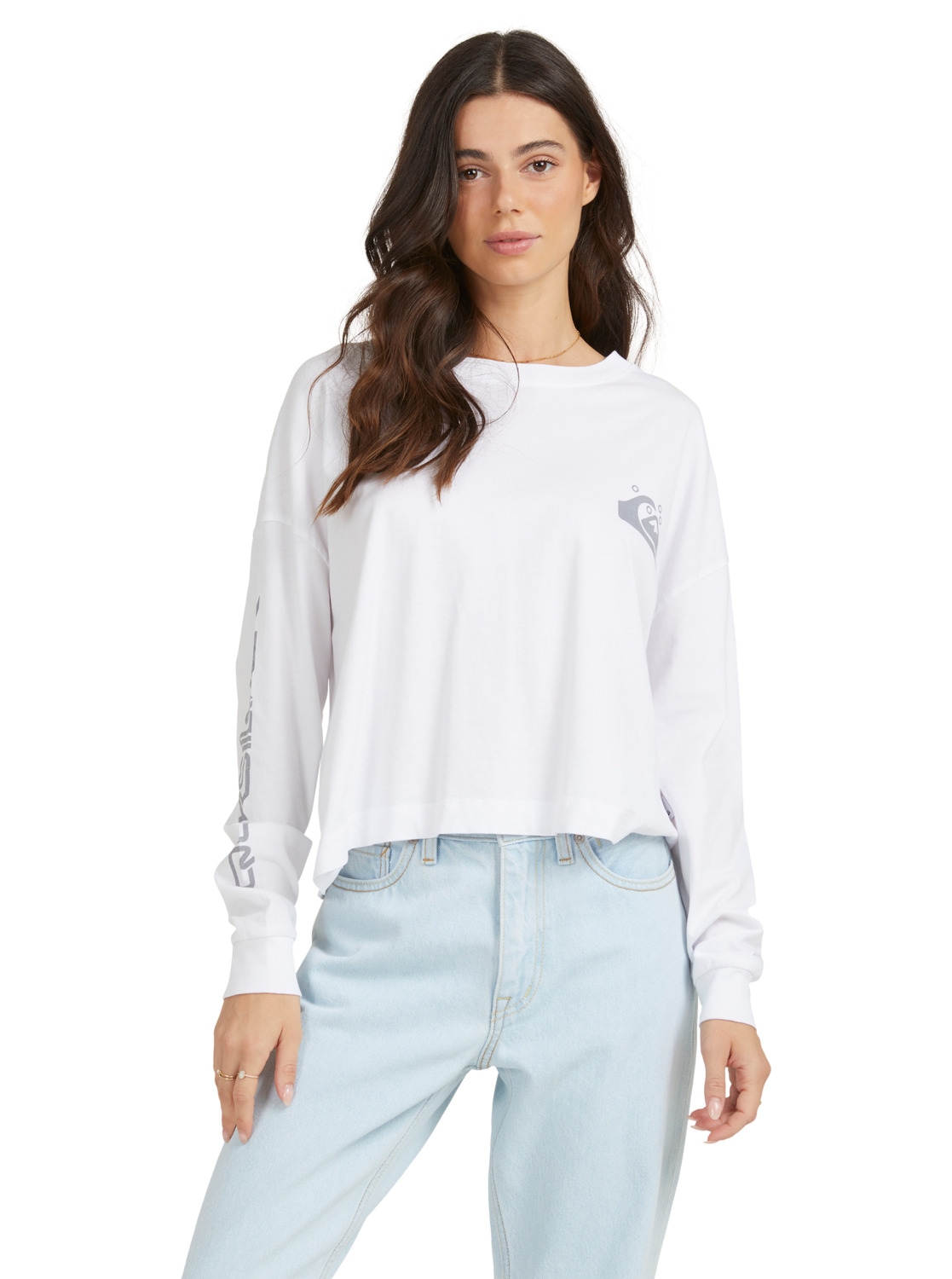 Quiksilver Langarmshirt »Quiksilver Womens Oversized Crop«