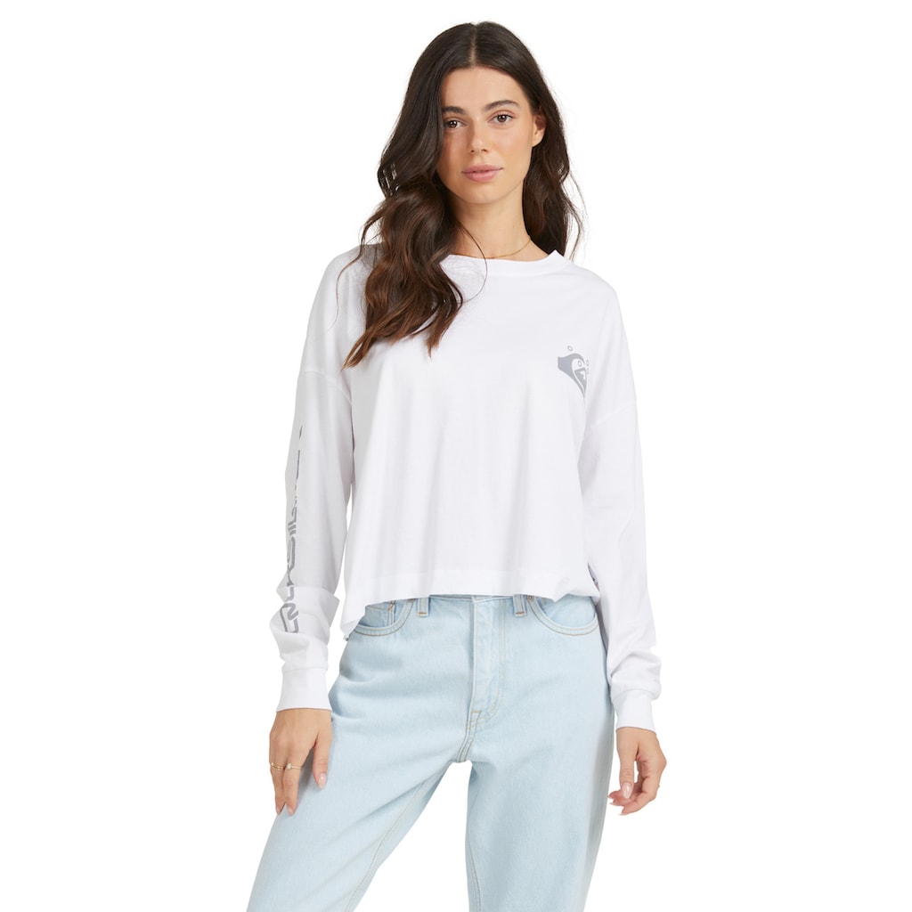 Quiksilver Langarmshirt »Quiksilver Womens Oversized Crop«