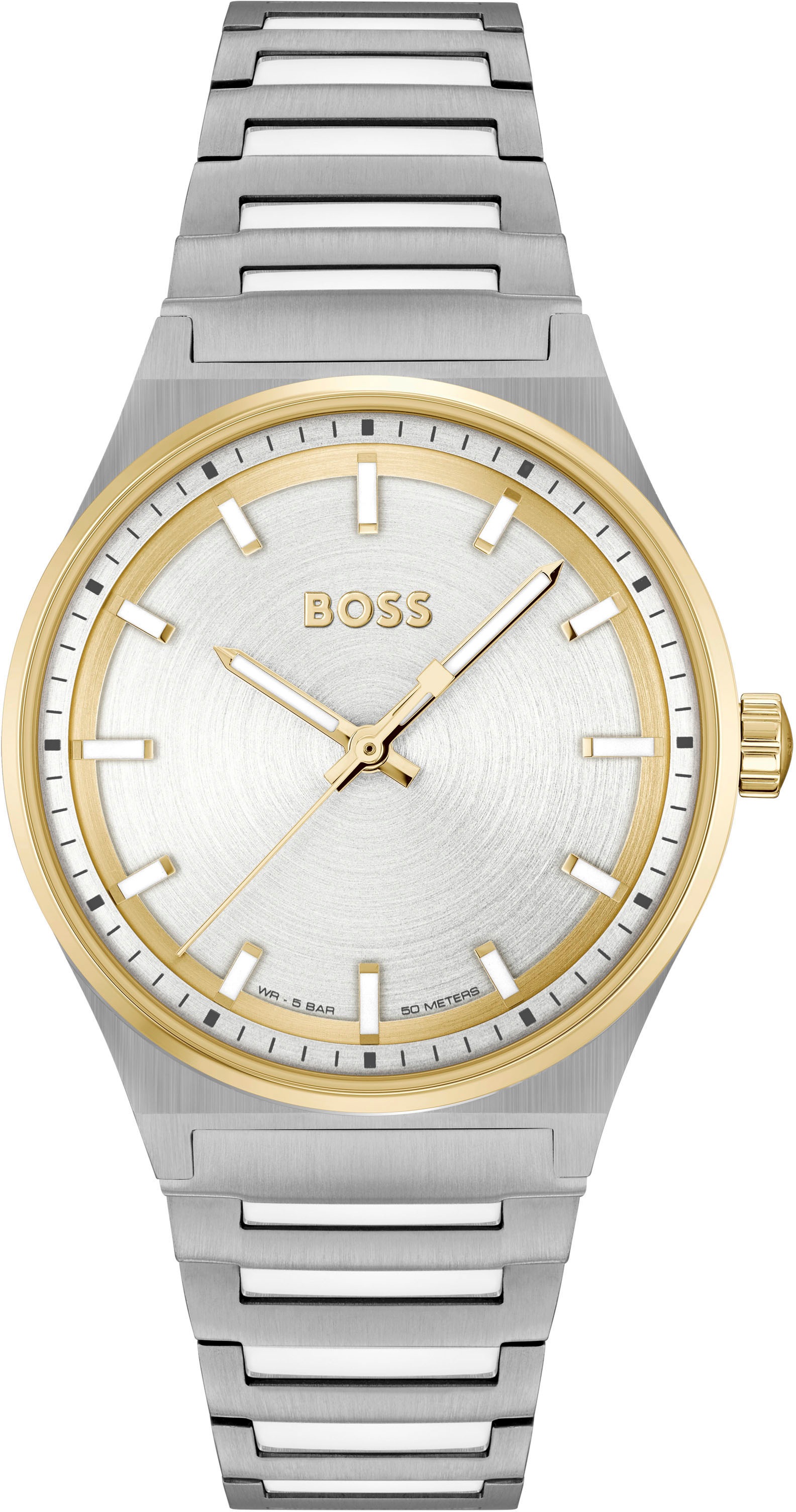 BOSS Quarzuhr »CANDOR 1502734« Damenuhr Arm...