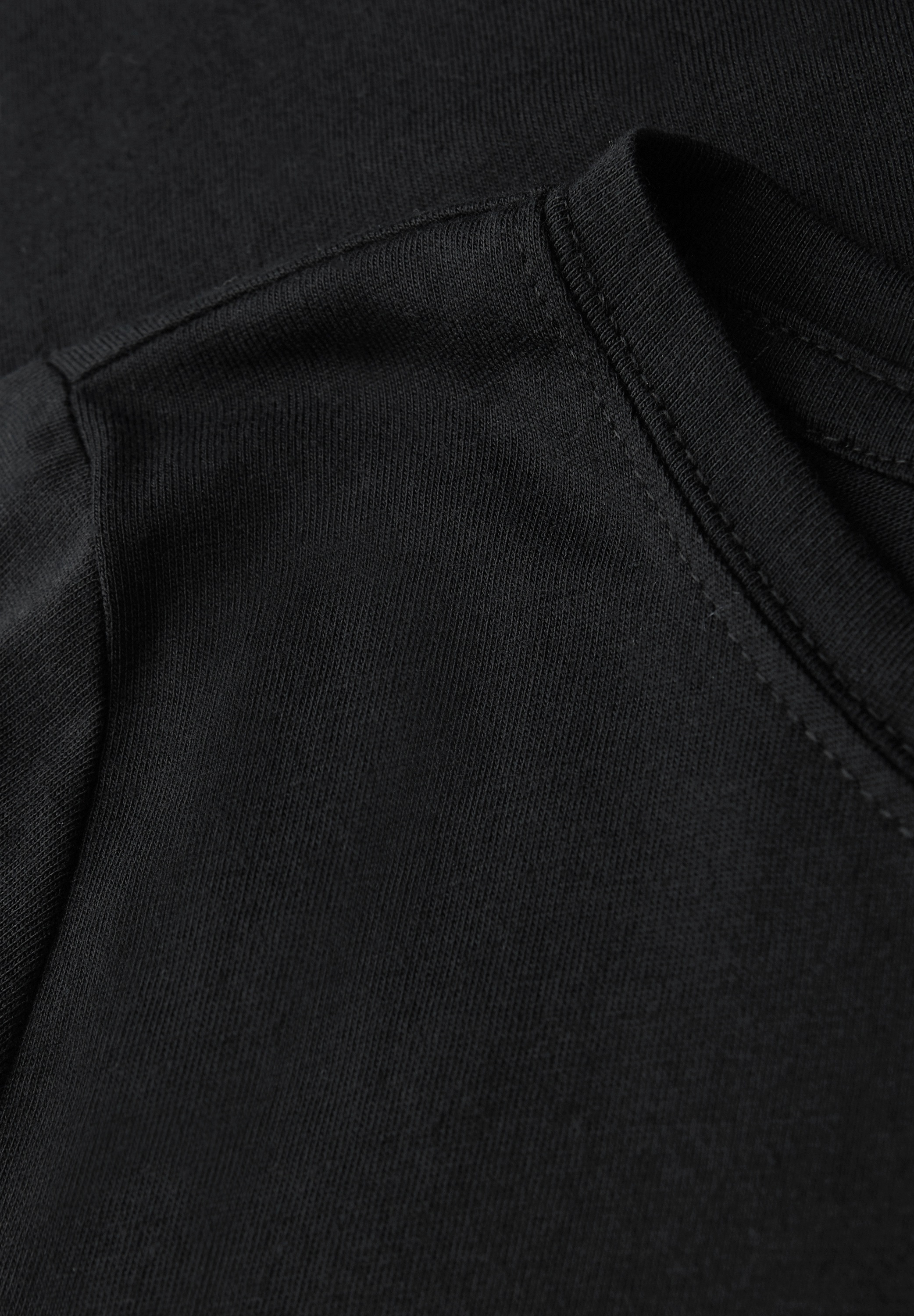 STREET ONE Langarmshirt in Unifarbe