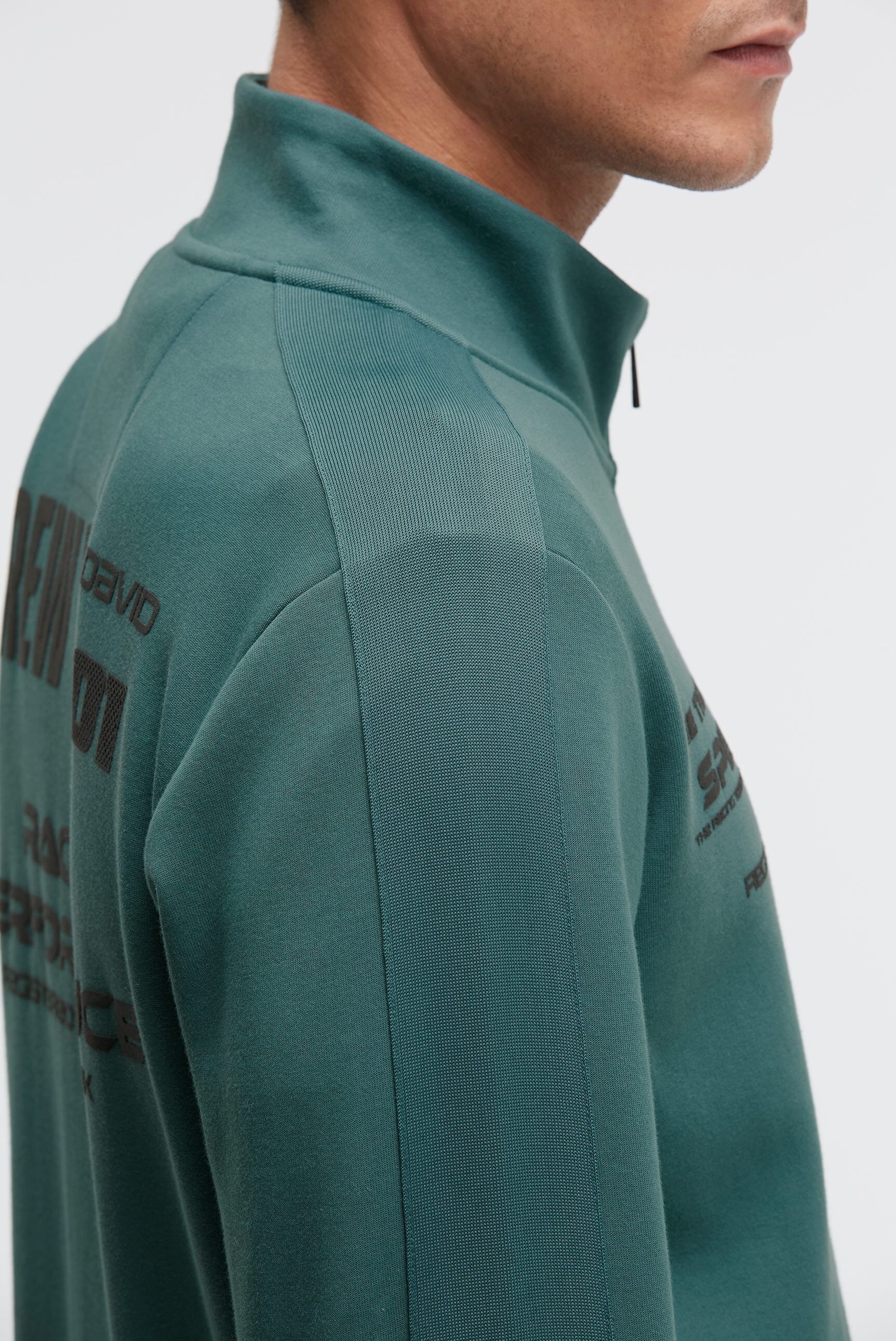 CAMP DAVID Sweatjacke mit Reißverschlusstaschen