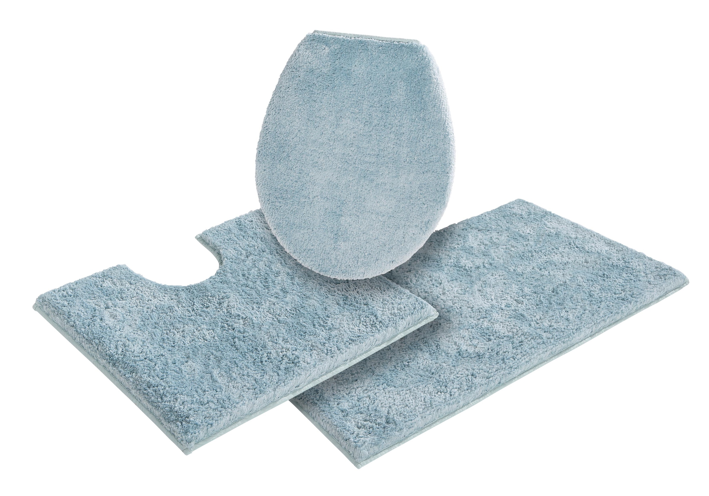 my home Badematte "Jos, Badvorleger, Badezimmer Teppich" Höhe 22 mm rutschh günstig online kaufen