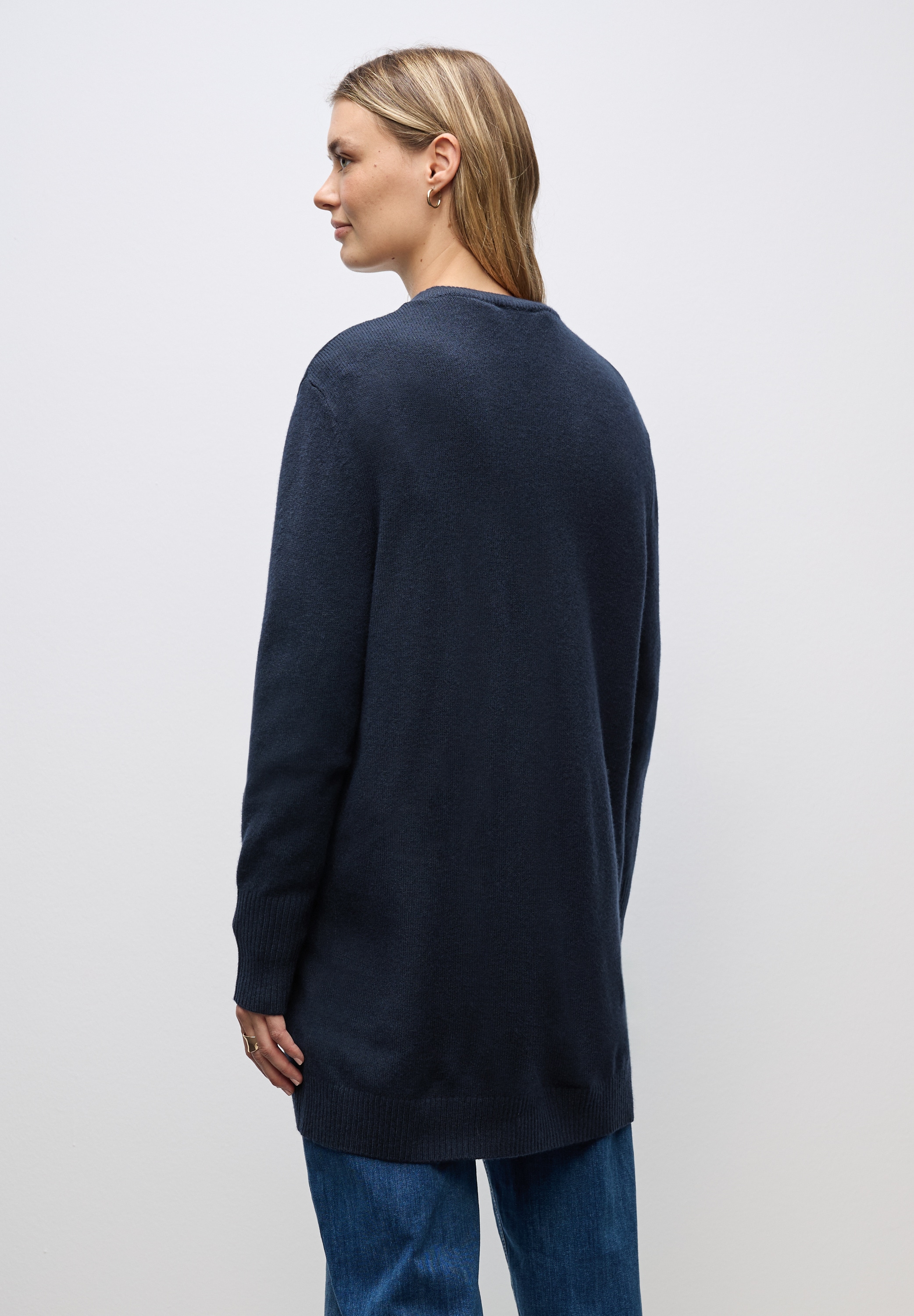 STREET ONE Strickjacke, aus softem Materialmix