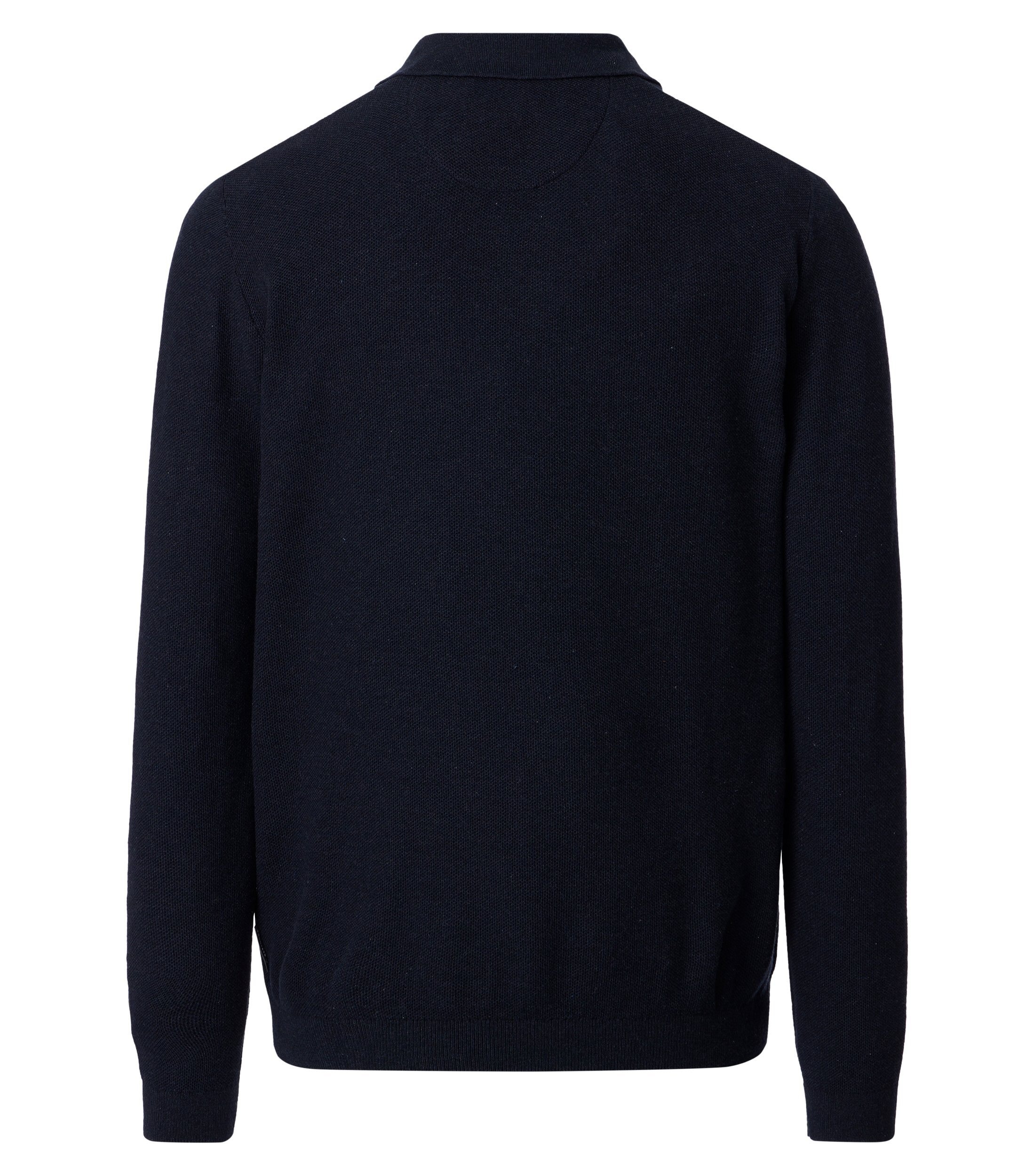 CASAMODA Langarm-Poloshirt "CASAMODA Polo-Shirt Langarm uni" günstig online kaufen