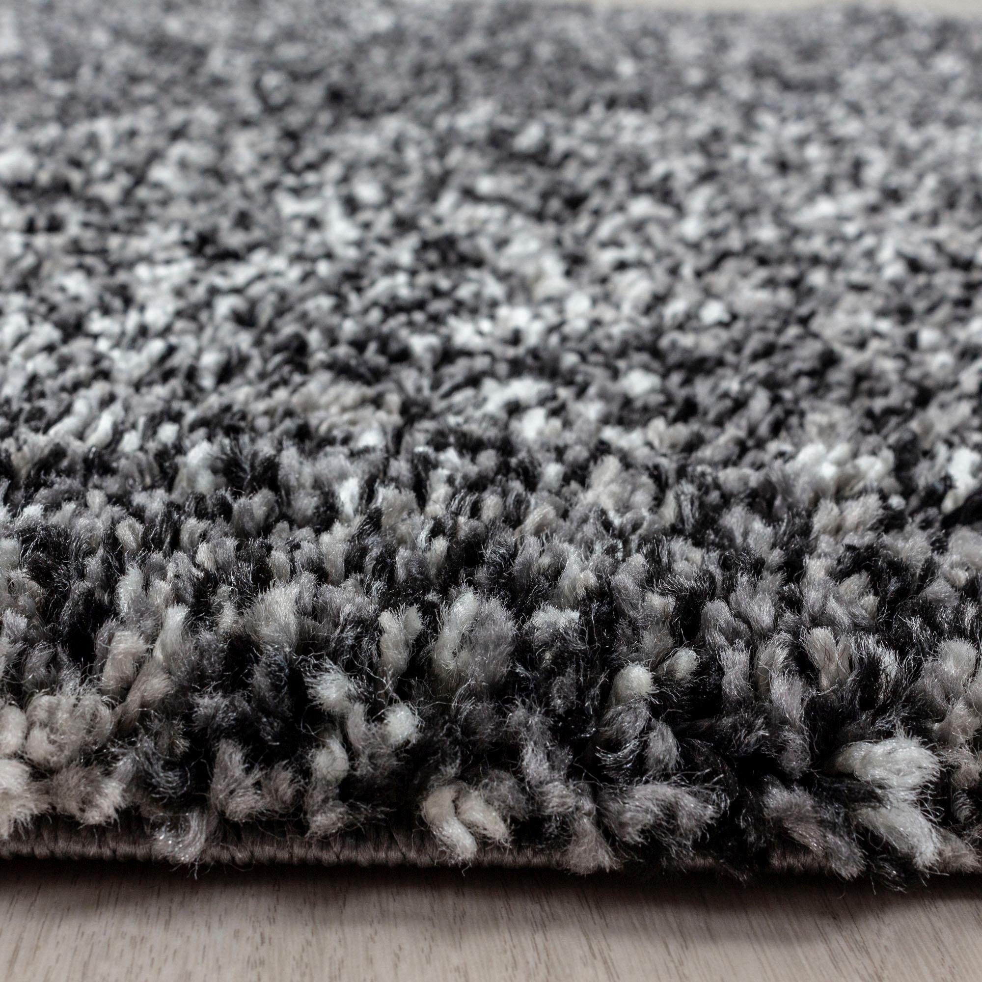 AYYILDIZ TEPPICHE Enjoy Shaggy Rug Anthracite 140x200cm 3