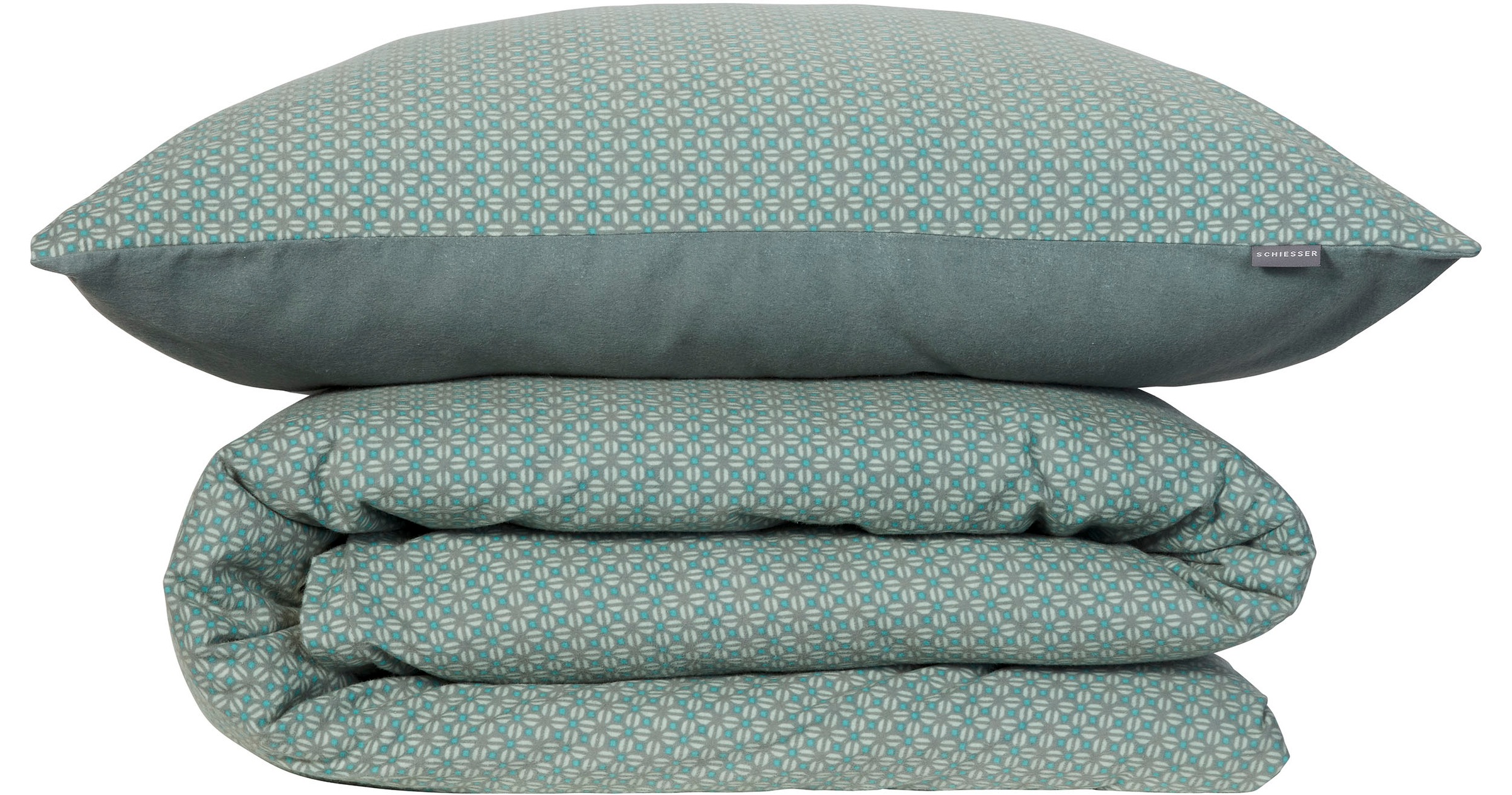 Schiesser Wendebettwäsche "Lucy aus weicher Baumwolle im schlichten Minimal günstig online kaufen