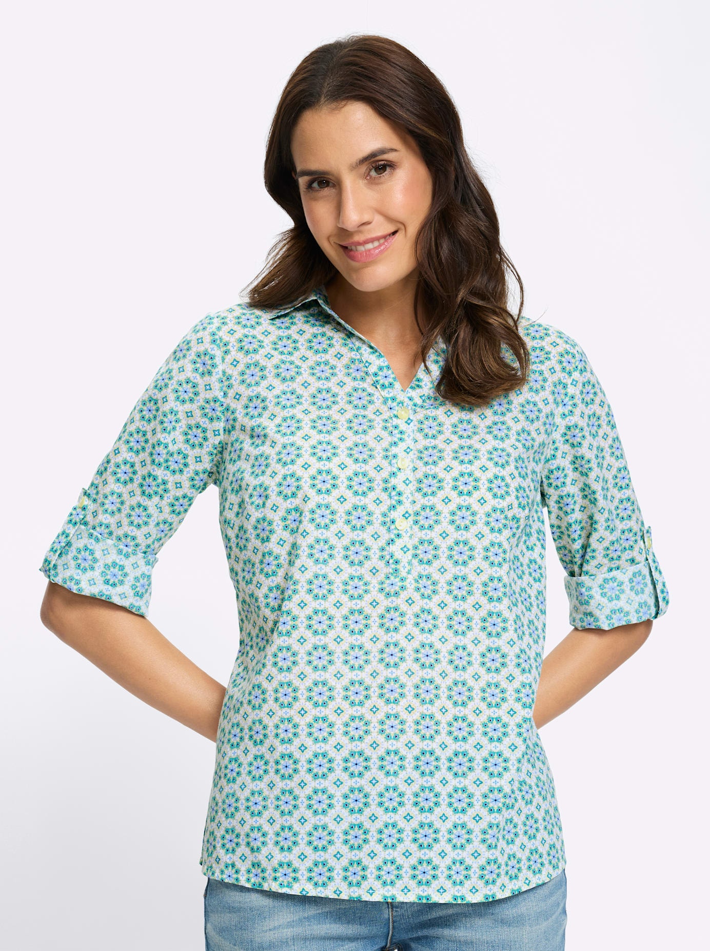 Inspirationen Druckbluse