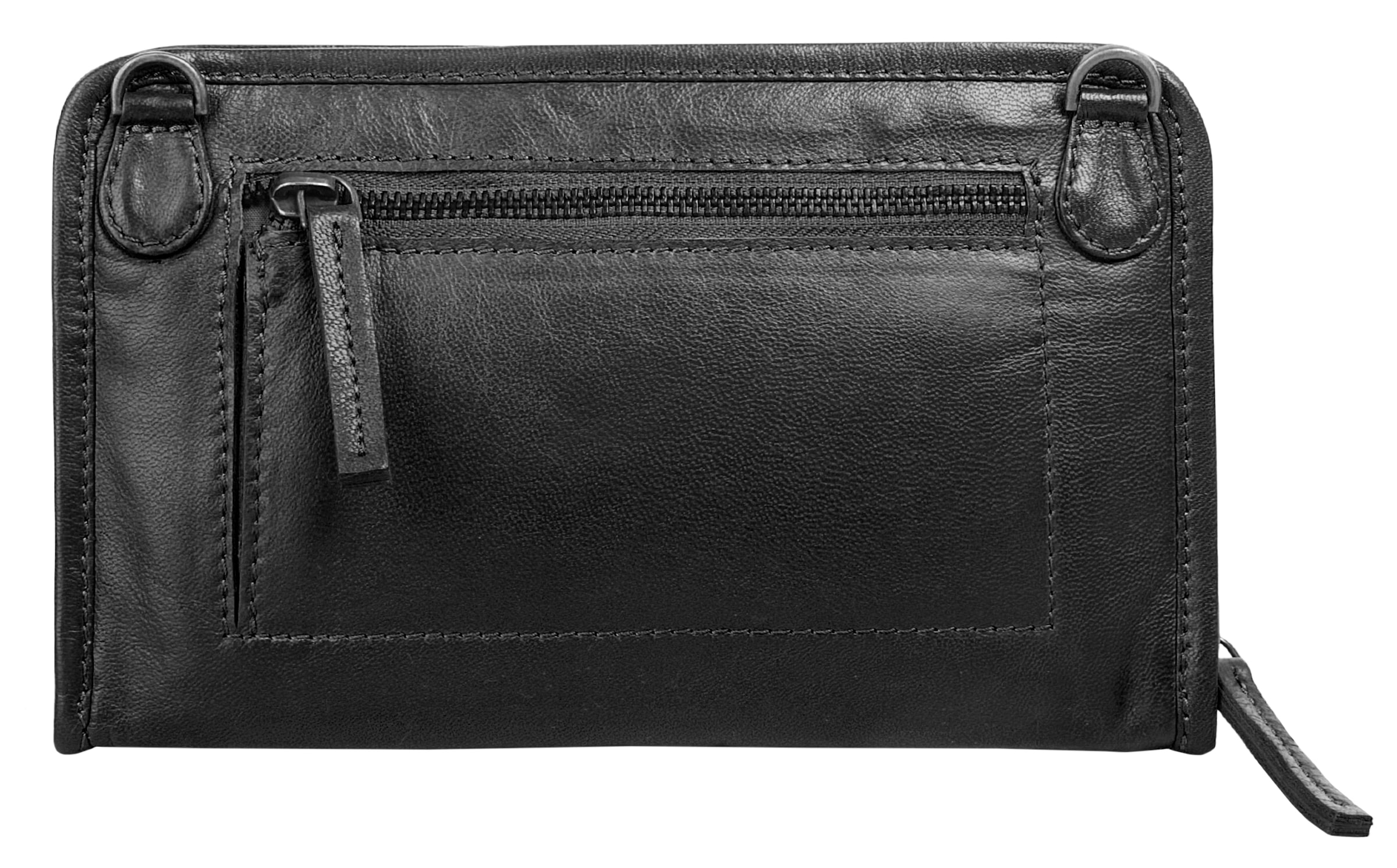 WouWou Abendtasche, echt Leder