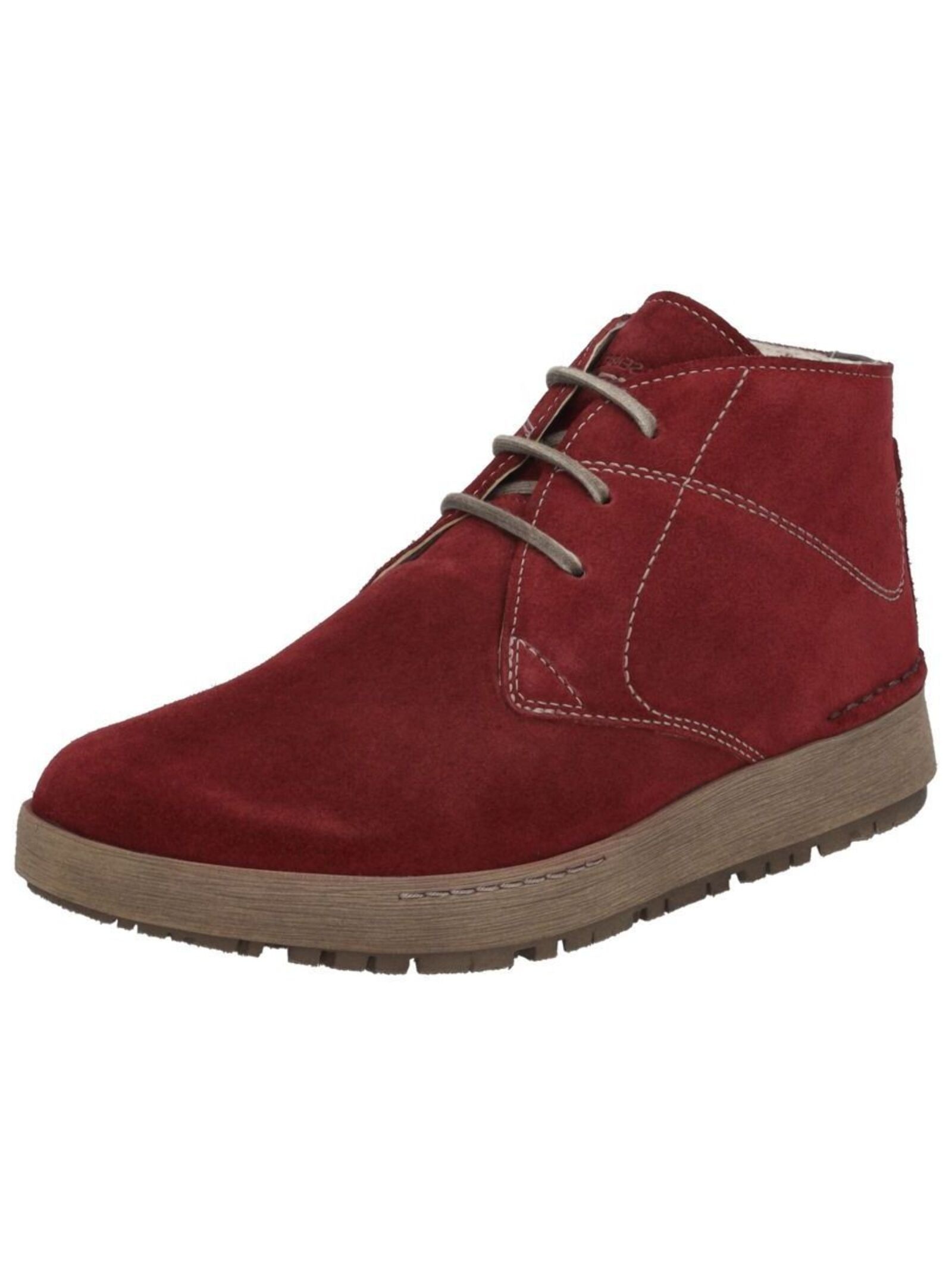 Josef Seibel Schnürstiefelette "Josef Seibel Stiefelette Veloursleder"
