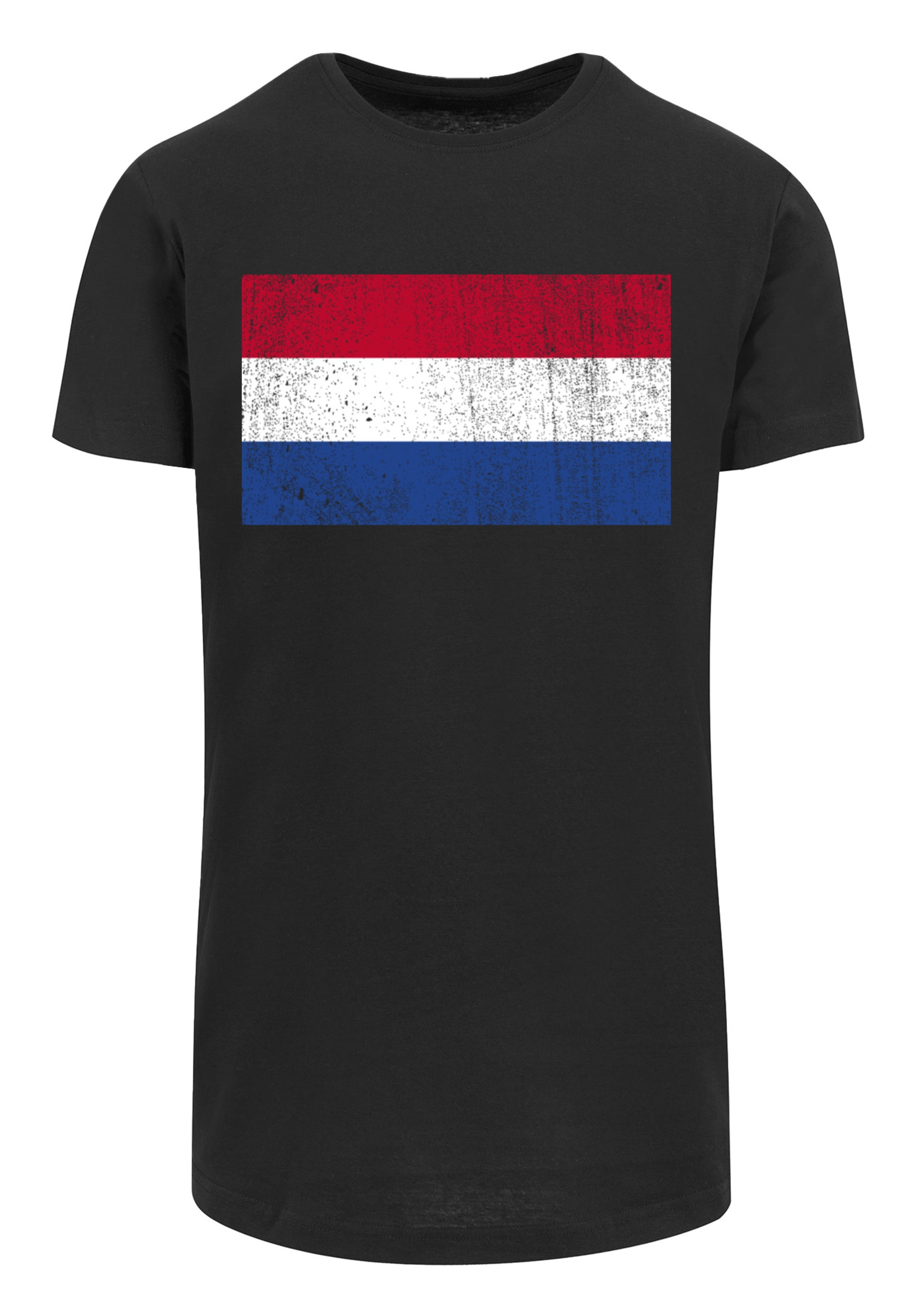 F4NT4STIC T-Shirt "Netherlands NIederlande Holland Flagge distressed", Prin günstig online kaufen