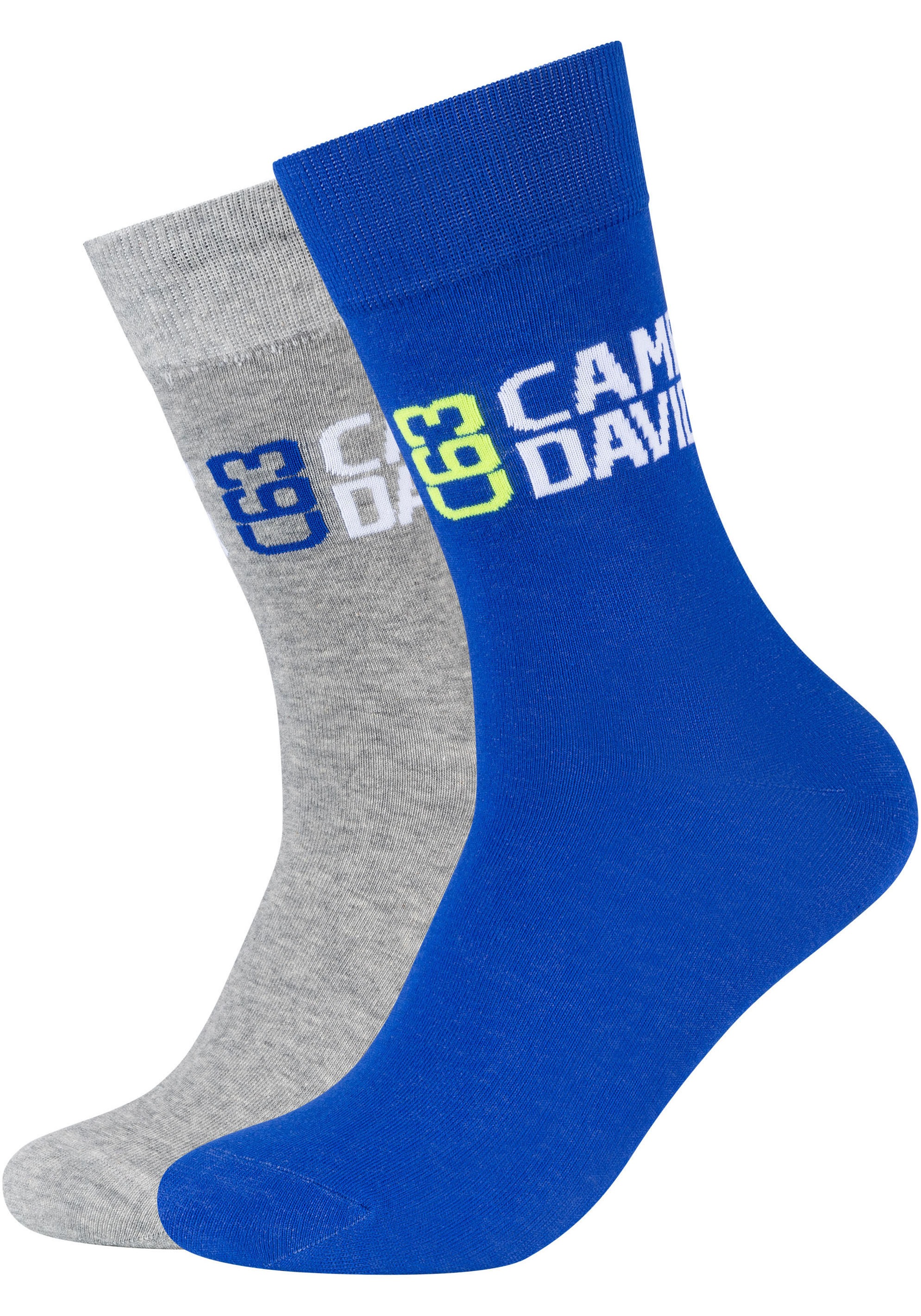 CAMP DAVID Socken »casual«, (4 Paar), mit Markenlogo