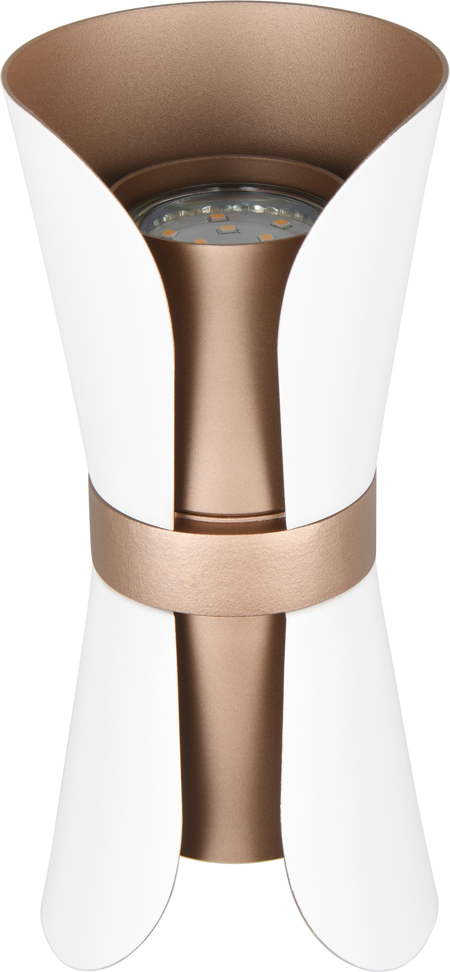 TRIO Leuchten Wandleuchte »COAT, up-and-down Wandlampe exkl 2x GU10 max 10W, zweifarbig« GU10 1 Stk. warmweiß - kaltweiß moderne Design Wandleuchte für wechselbare Leuchtmittel, 21cm hoch