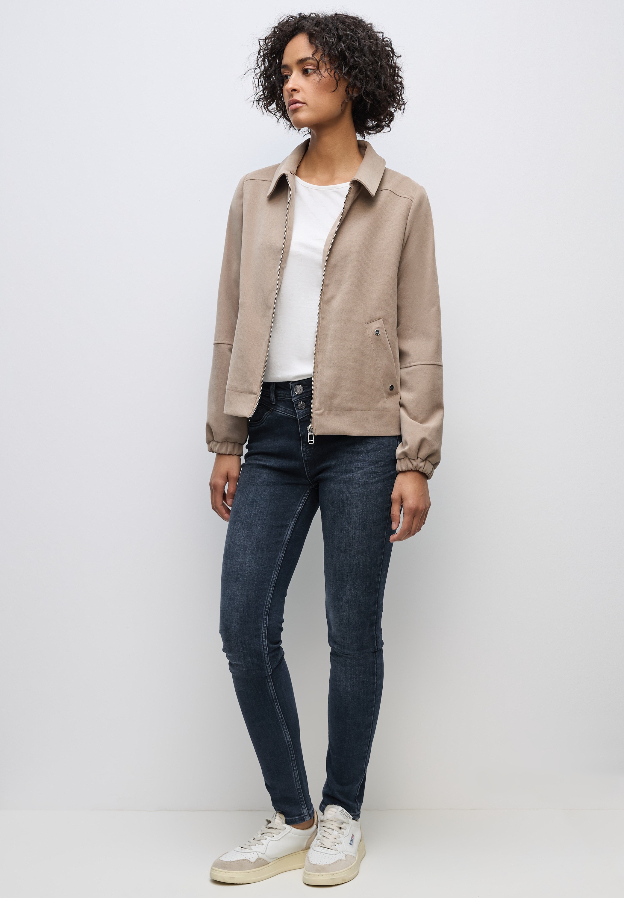 STREET ONE Slim-fit-Jeans, 5-Pocket-Style