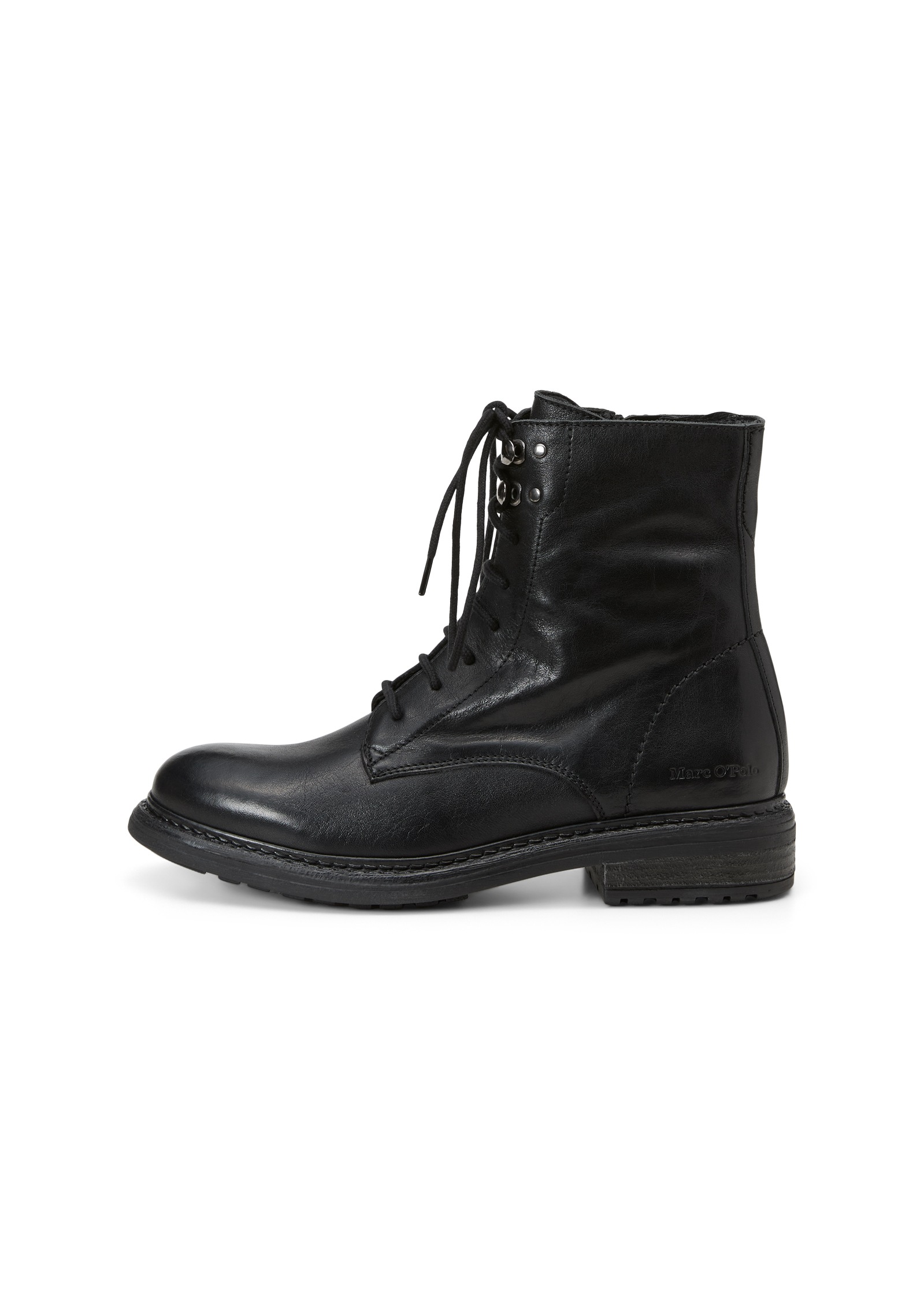 Marc O'Polo Stiefelette »aus Antik-Kalbleder mit Innenzipper«