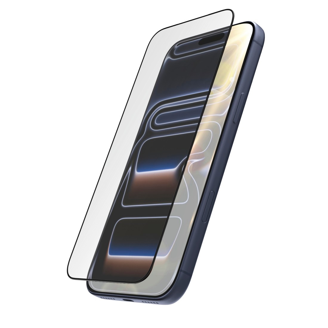 Hama Displayschutzglas »Displayschutzglas für iPhone 17 Pro Max 18 Pro Max mit Antireflexion« 10H-Härte, D3O-Material, Antireflexion, Fullscreen-Vollabdeckung