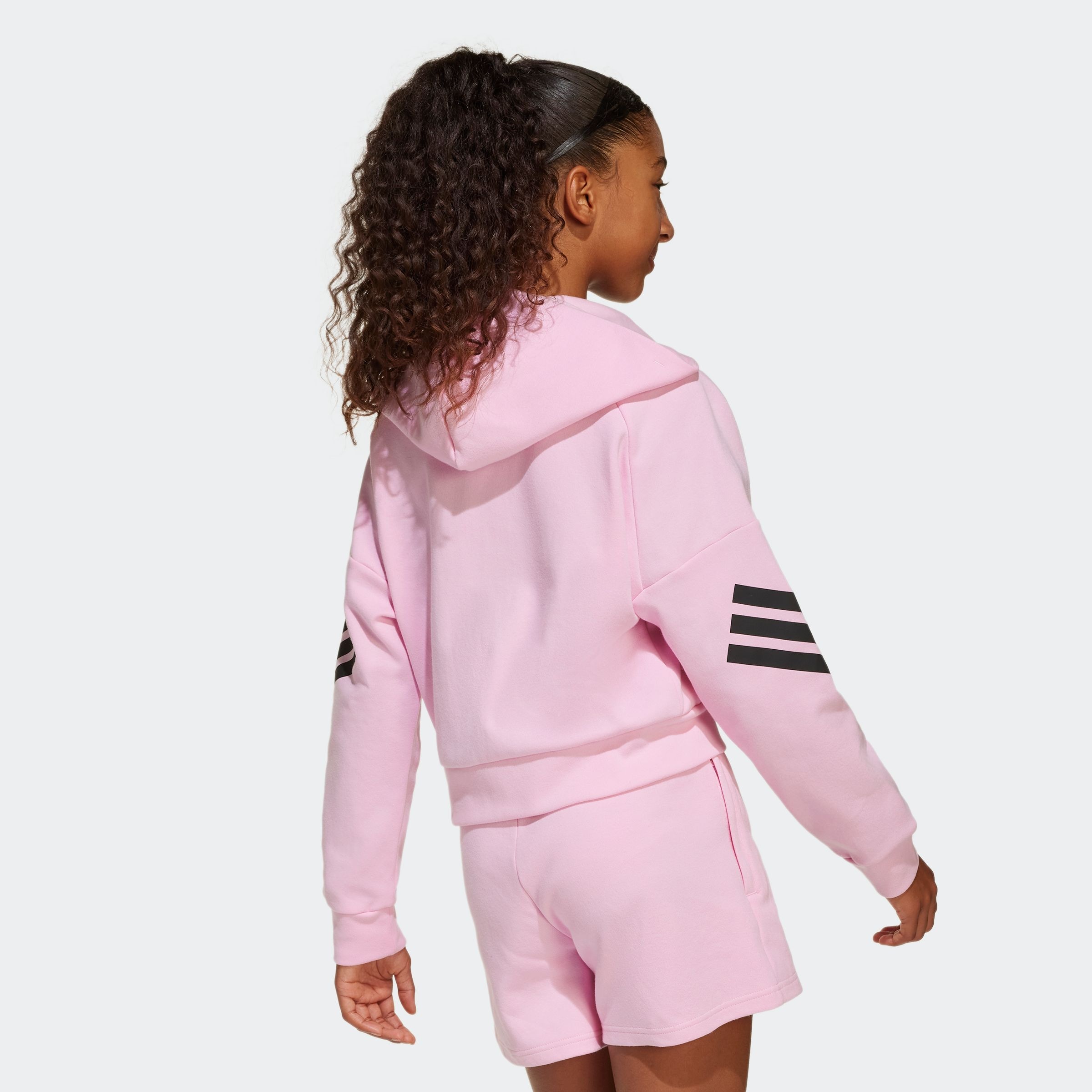 adidas Sportswear Kapuzensweatshirt »JG FI 3S FZ«