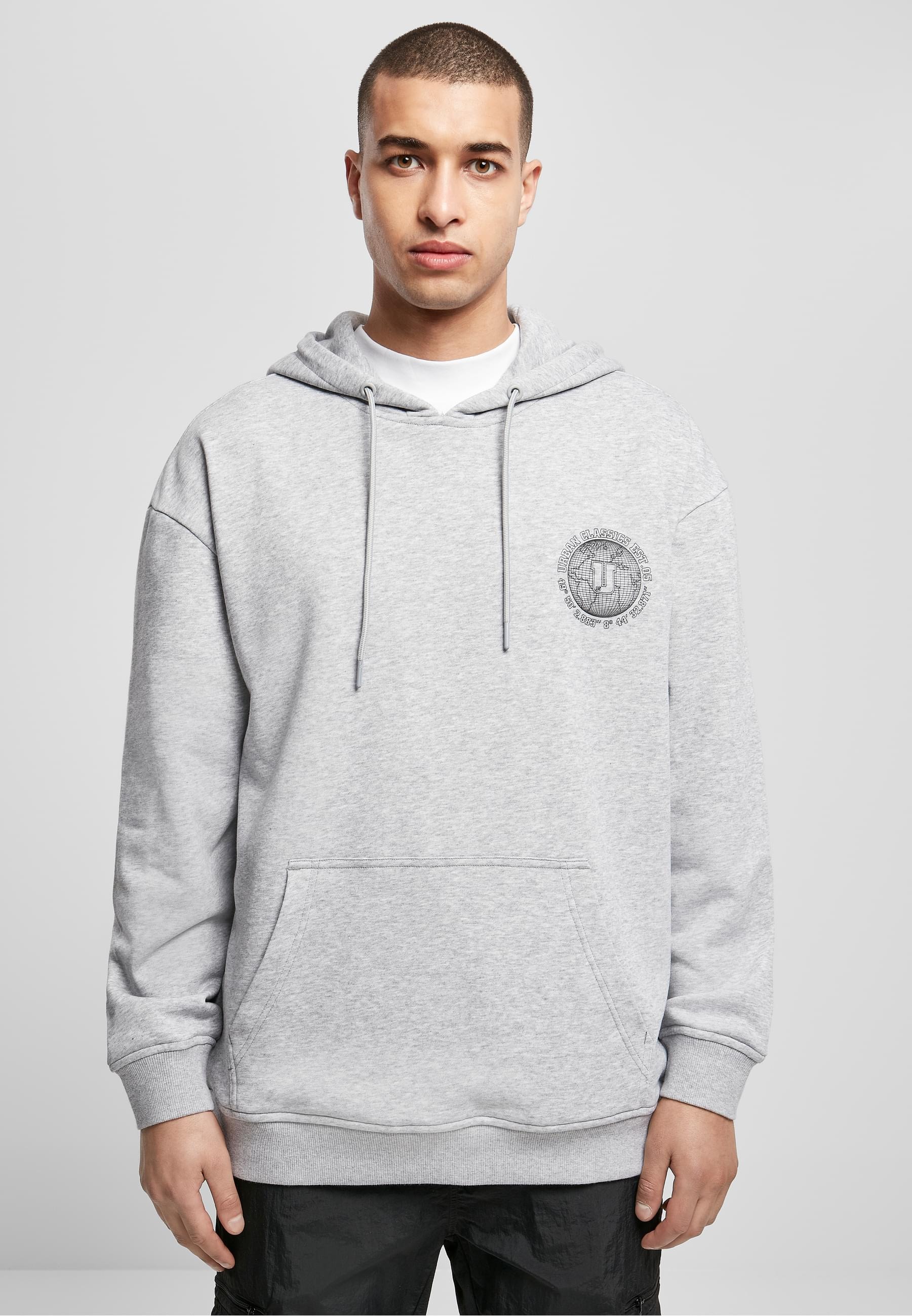 URBAN CLASSICS Sweatshirt »Urban Classics Herren Globetrotter Hoody«, (1 tlg.)