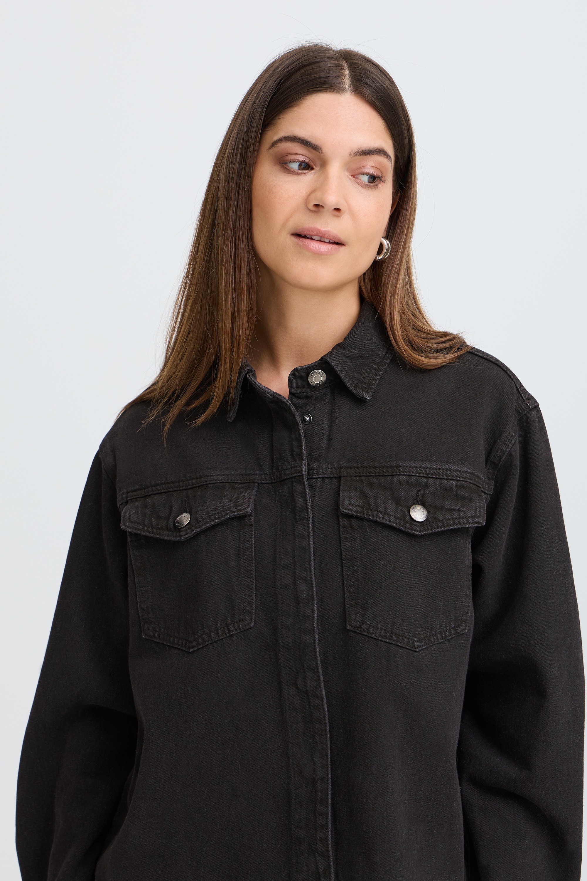 Pulz Jeans Langarmhemd »Damen Langarm PZDORIT«