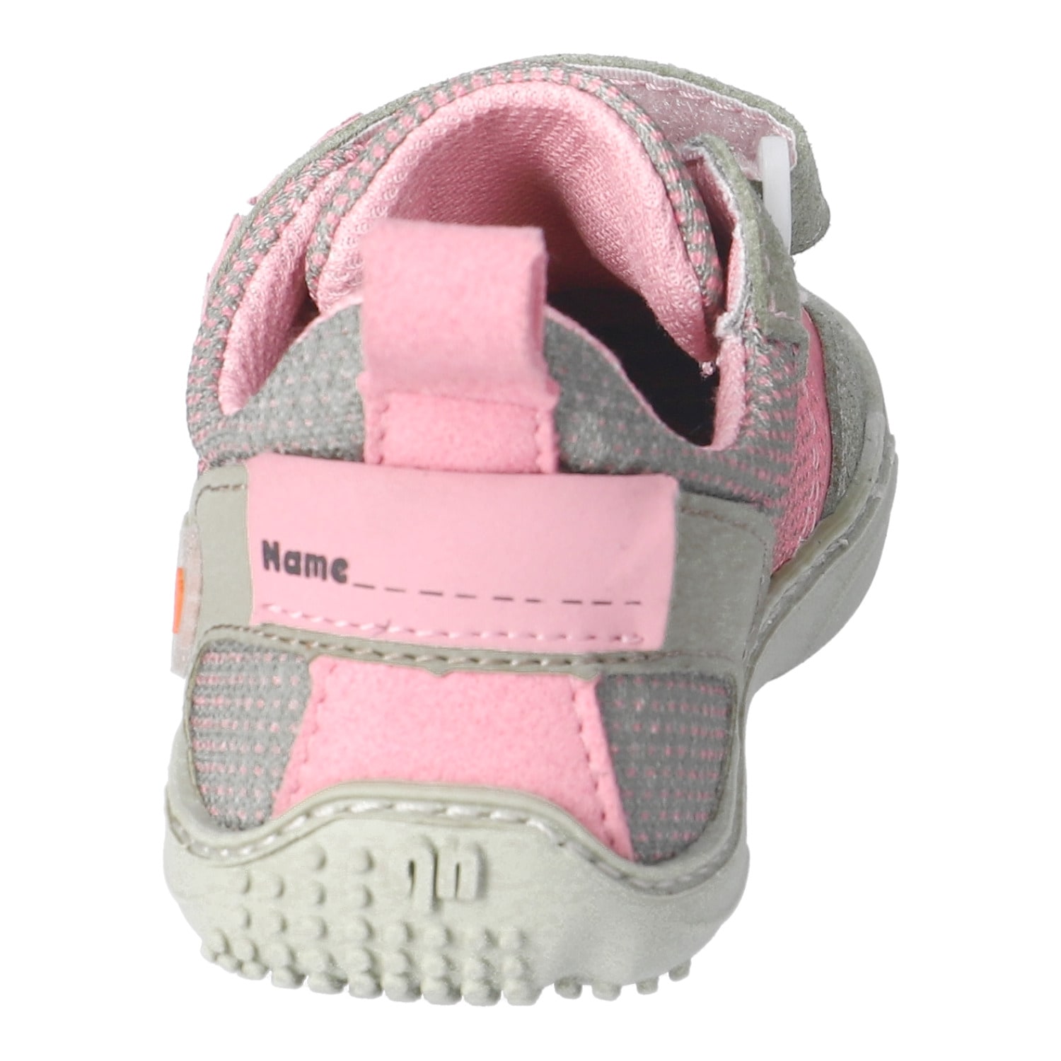 qnuffs Barfußschuh »Fichte«  Klettschuh, Sneaker, Halbschuh mit Kontrastbesätzen