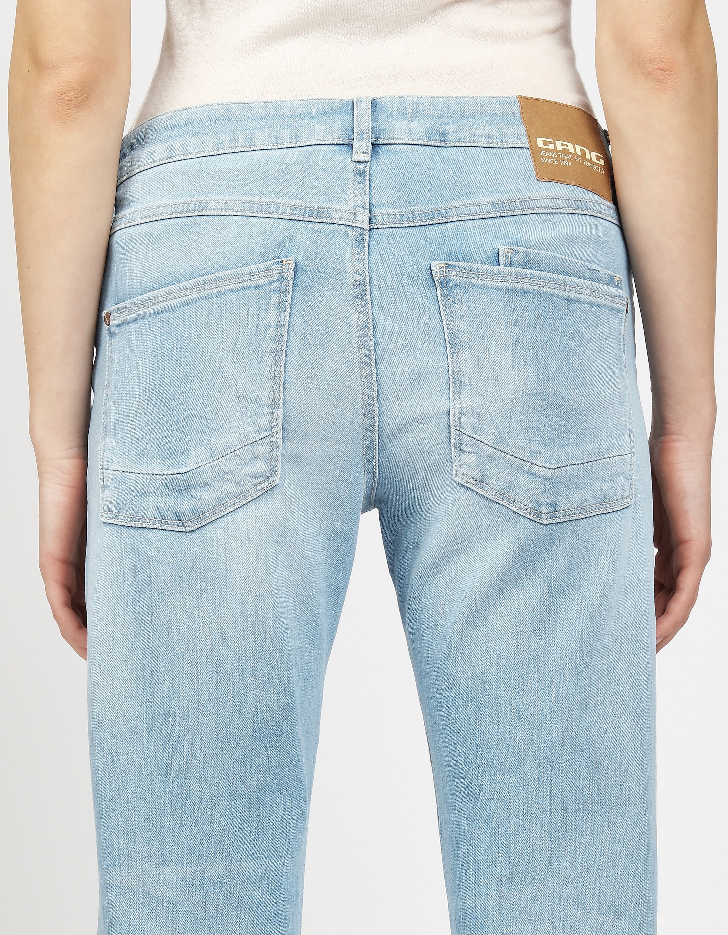 GANG Boyfriend-Jeans »94NADIA«, 5-Pocket Style mit Reißverschluss und Knopf