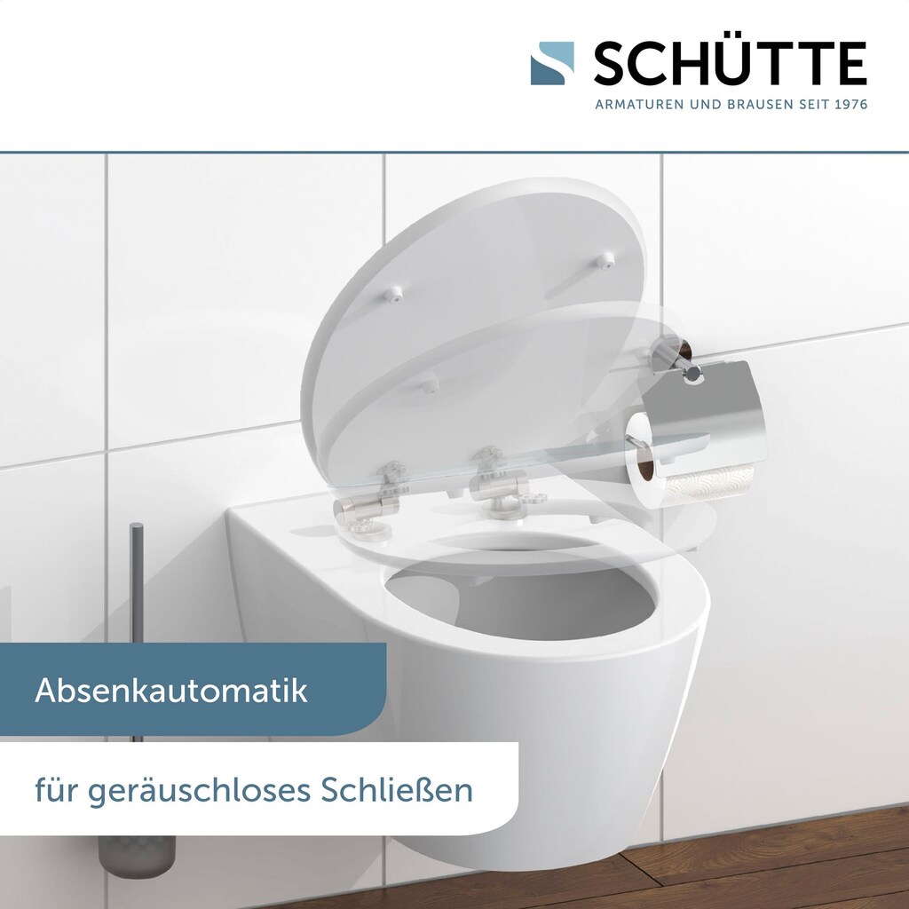 Schütte WC-Sitz »Blue Wood«