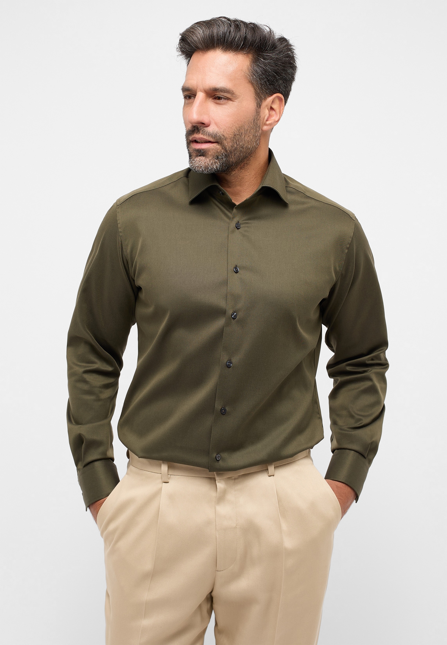 Eterna Langarmhemd "MODERN FIT" günstig online kaufen