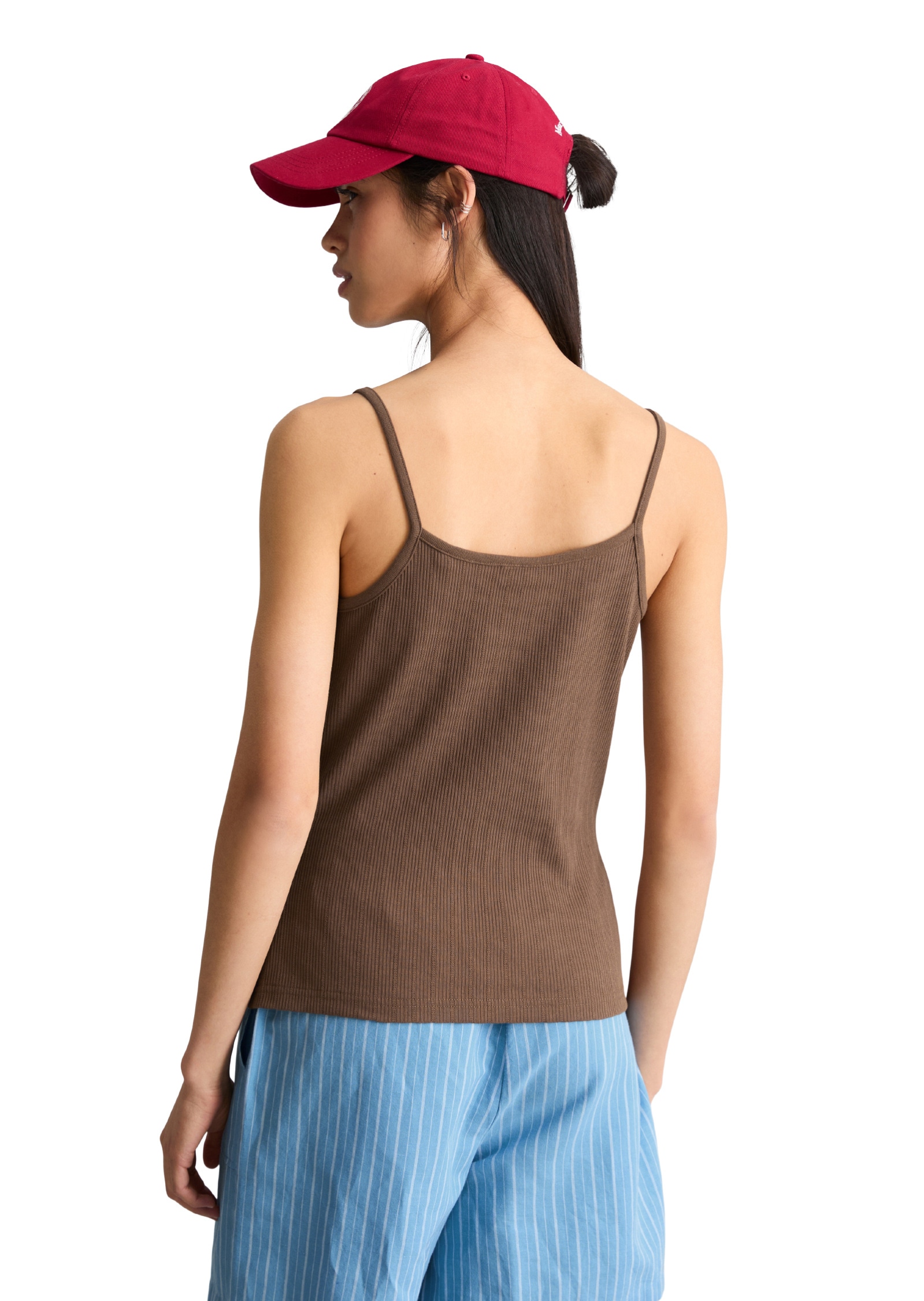 Marc O'Polo DENIM T-Shirt »aus Bio-Baumwolle-Mix«
