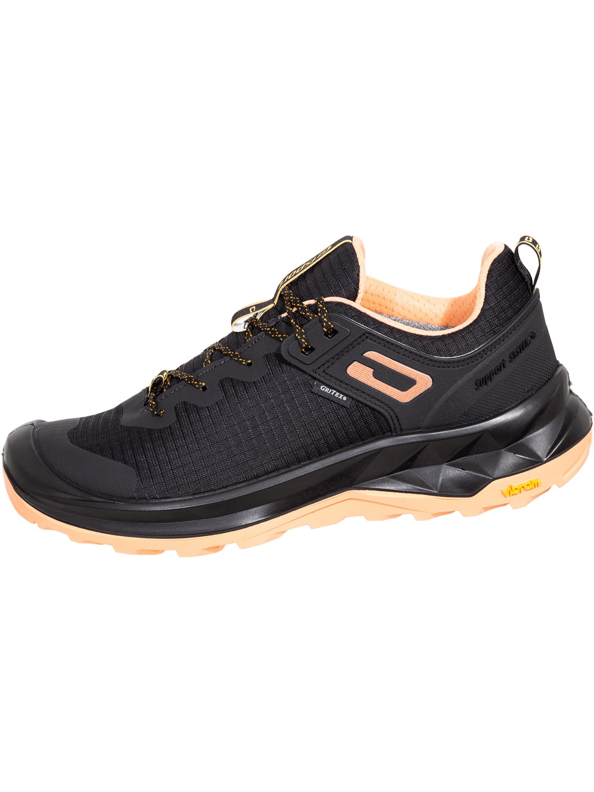 Grisport Wanderschuh "Grisport Halbschuh Speed/Bumper schwarz/orange" Robus günstig online kaufen