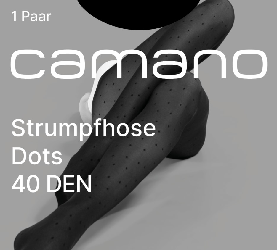 Camano Strumpfhose »fine fashion«, mit nahtloser Verarbeitung