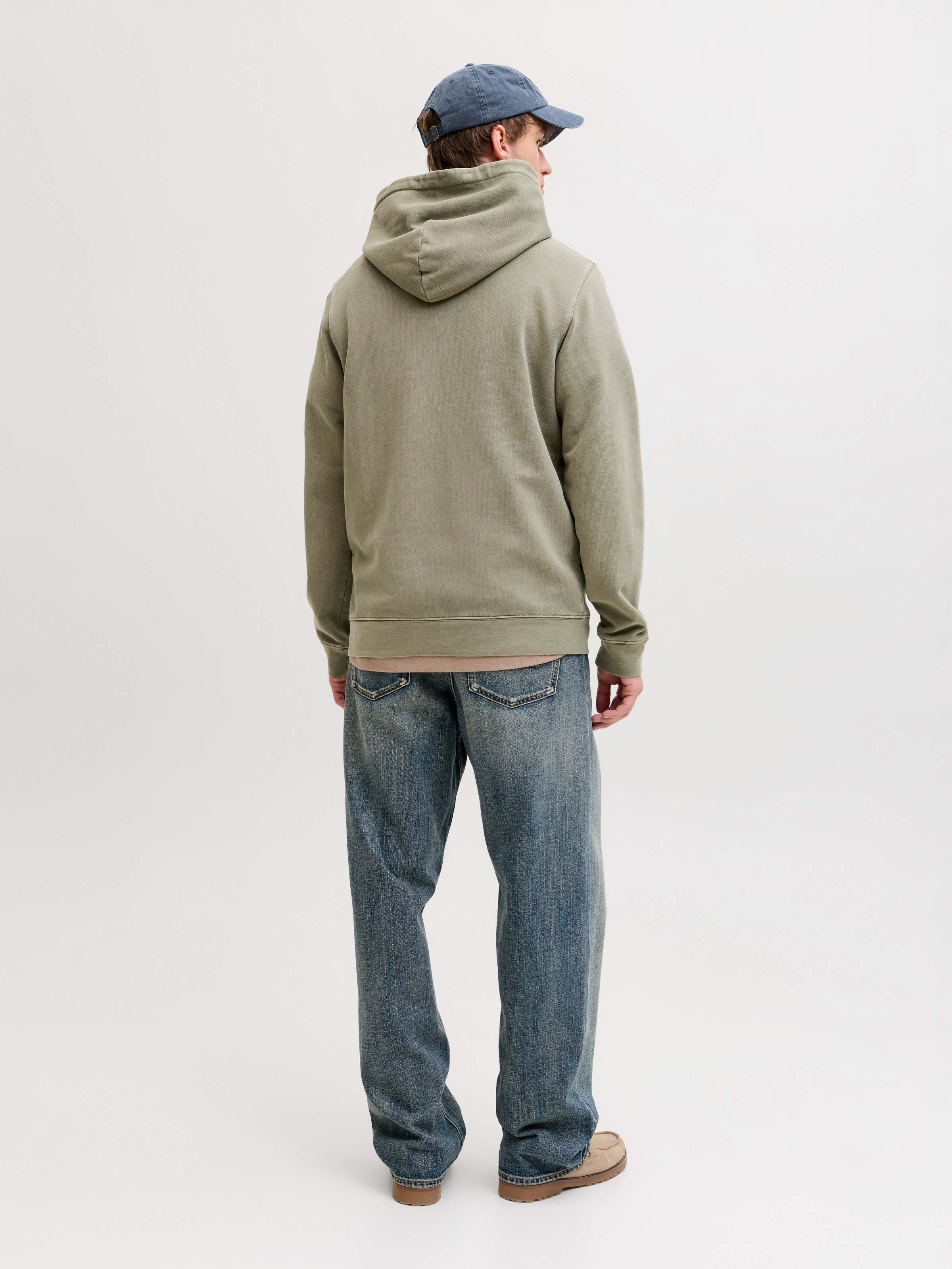 Jack & Jones Kapuzensweatshirt »JPRBLUAIDEN HOOD SWEAT«, Baumwolle, regular fit
