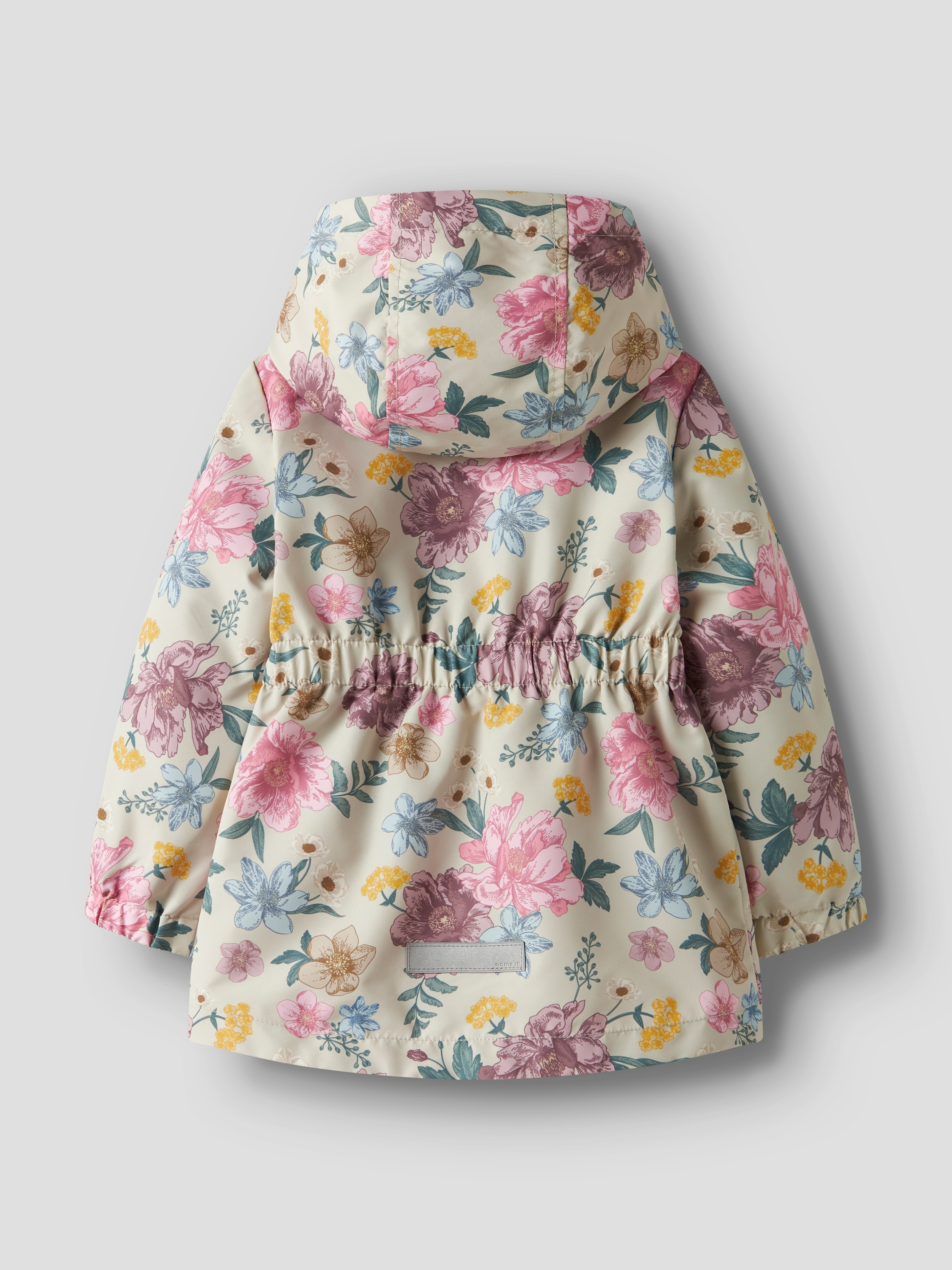 Name It Outdoorjacke »NMFMAXI JACKET LI AOP NOOS« mit Kapuze