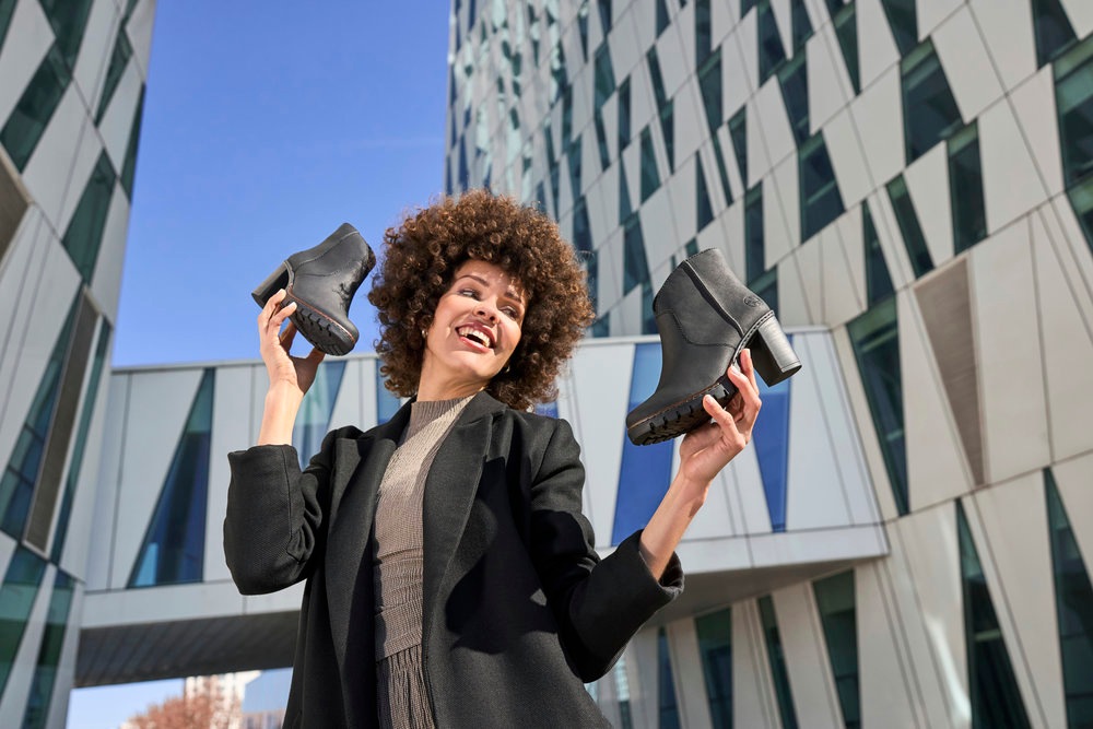 Rieker Ankleboots, Stiefelette, Plateauboots, Blockabsatz, in eleganter Opt günstig online kaufen