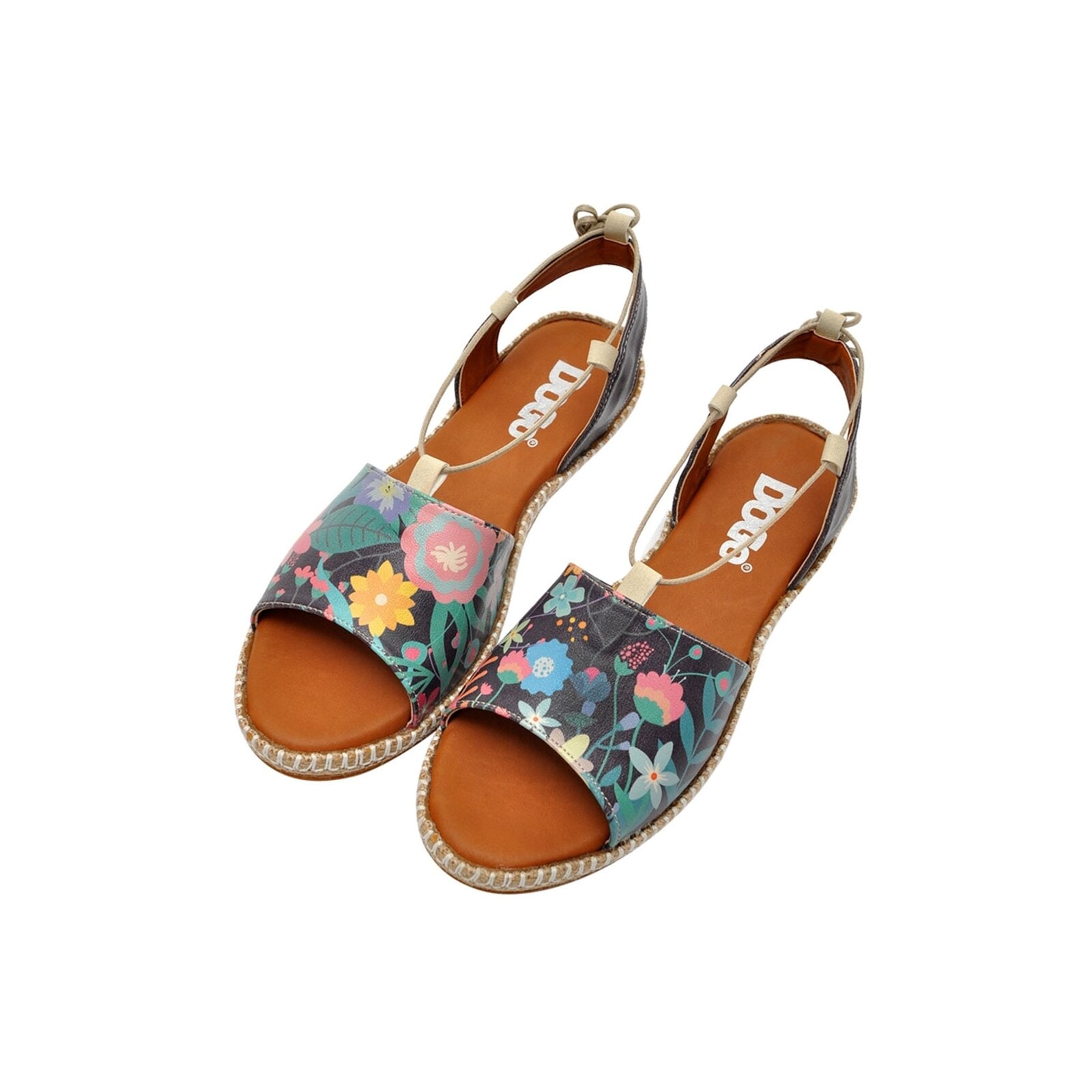DOGO Sandale »Hazel Sandale Lovely Nature Damen Sandalen«, Handgefertigt