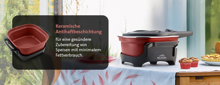 eta Elektrische Pfanne »Ceramic Natura« 475 W
