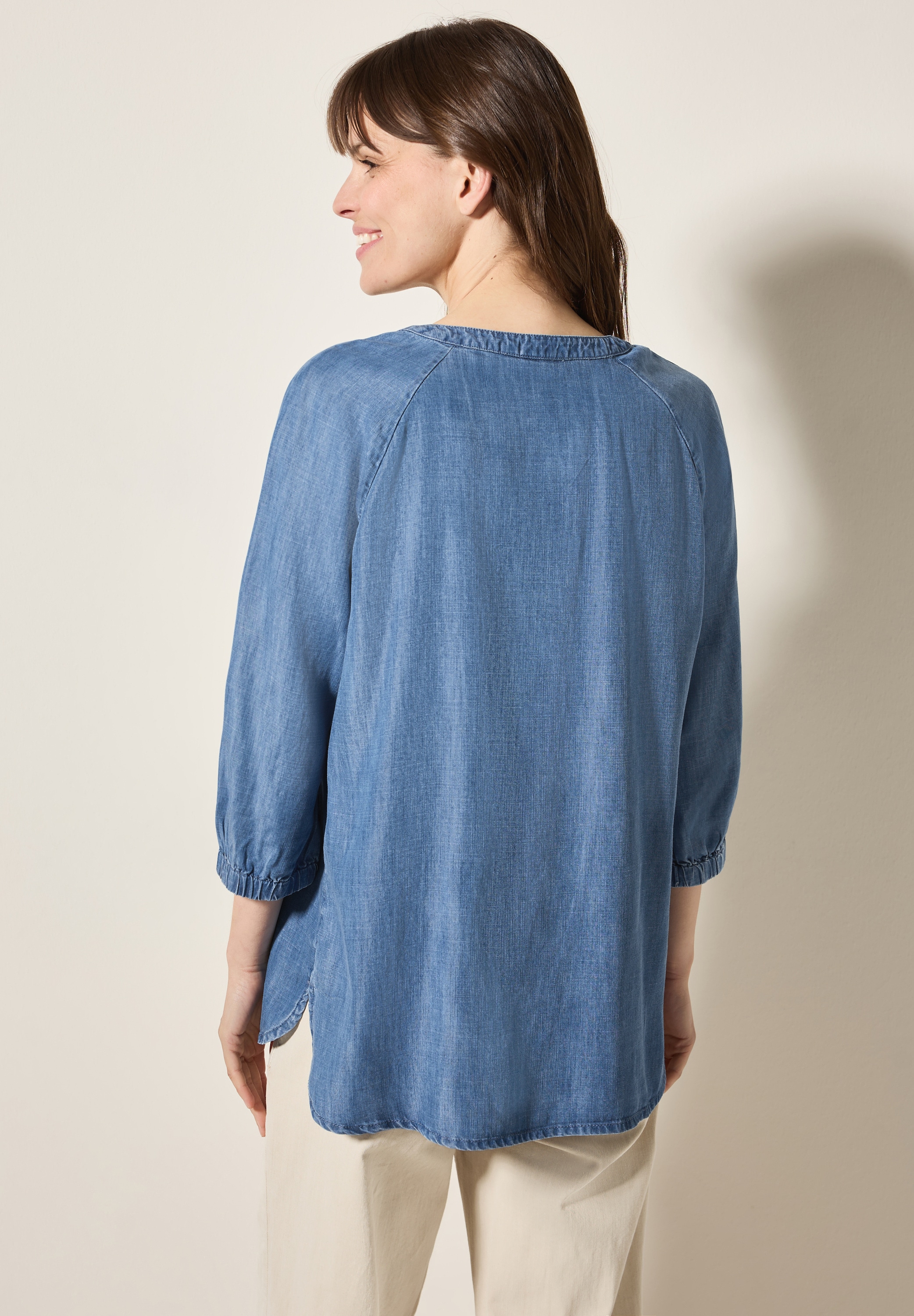 Cecil Klassische Bluse, mit 3/4 Ärmeln